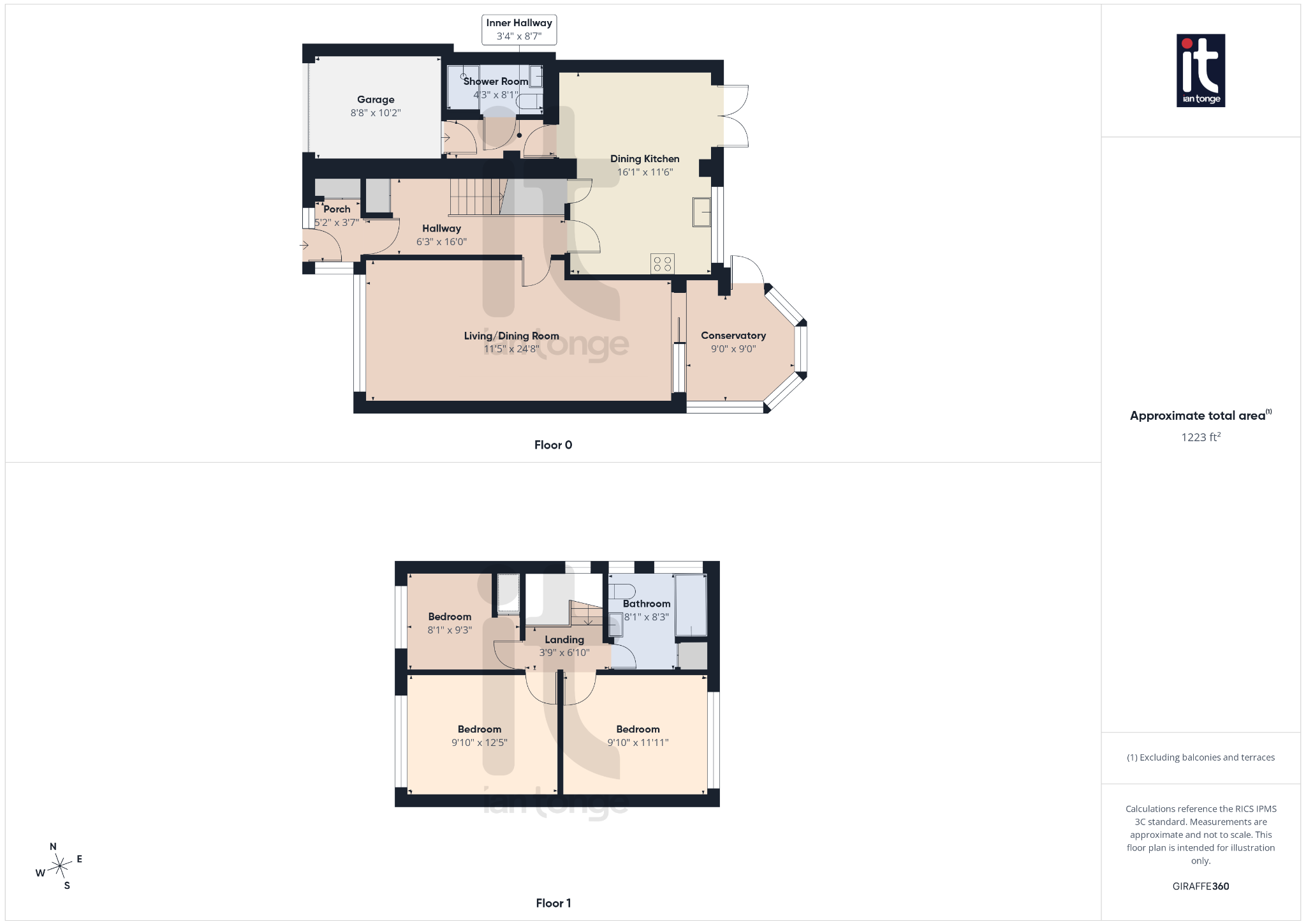 3 bedroom link detached house For Sale in Stockport - Floorplan 2.