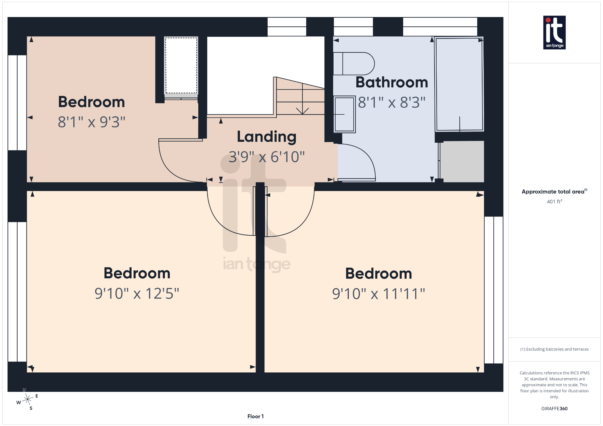 3 bedroom link detached house For Sale in Stockport - Floorplan 4.