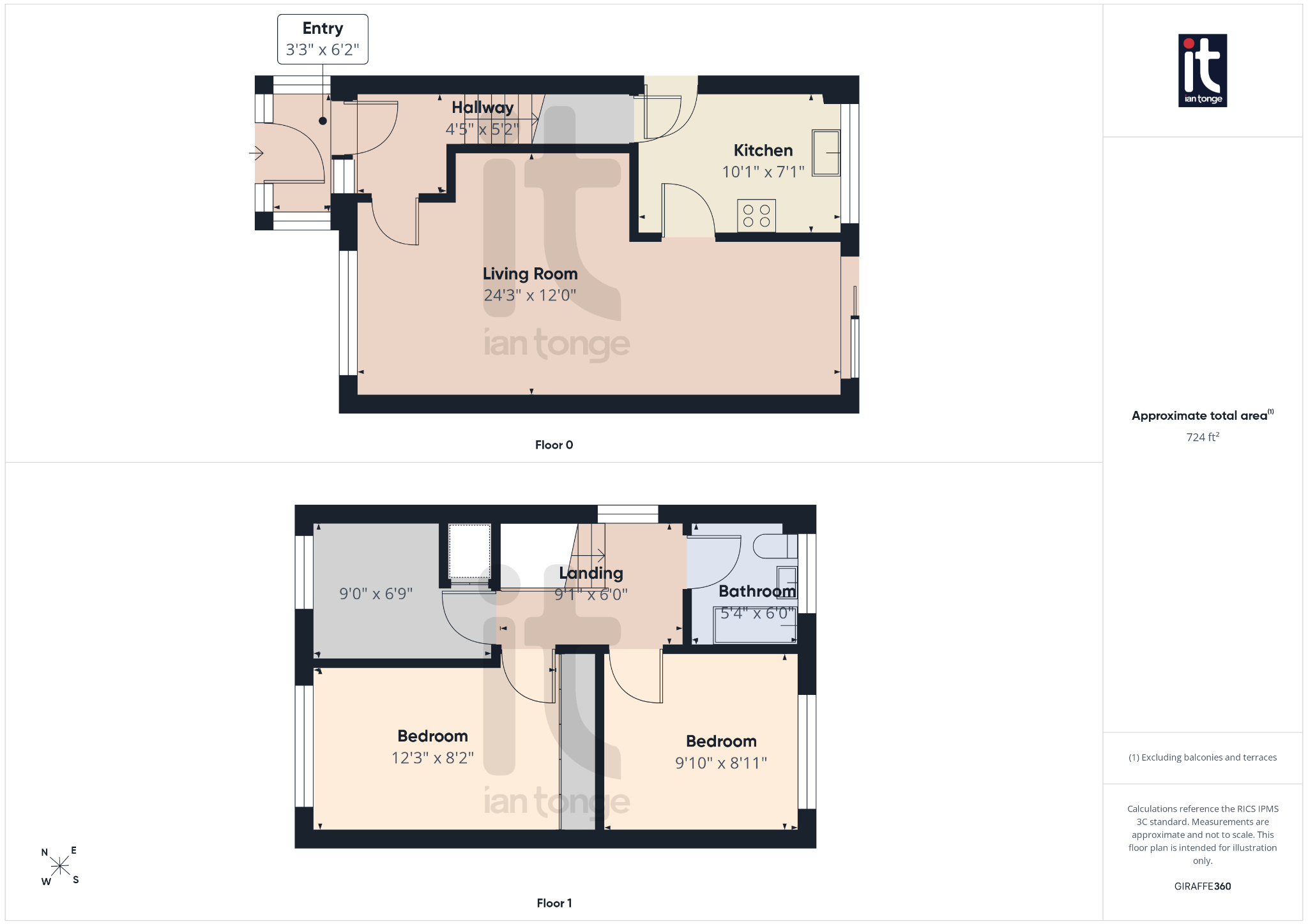 3 bedroom semi-detached house For Sale in Stockport - Floorplan 3.