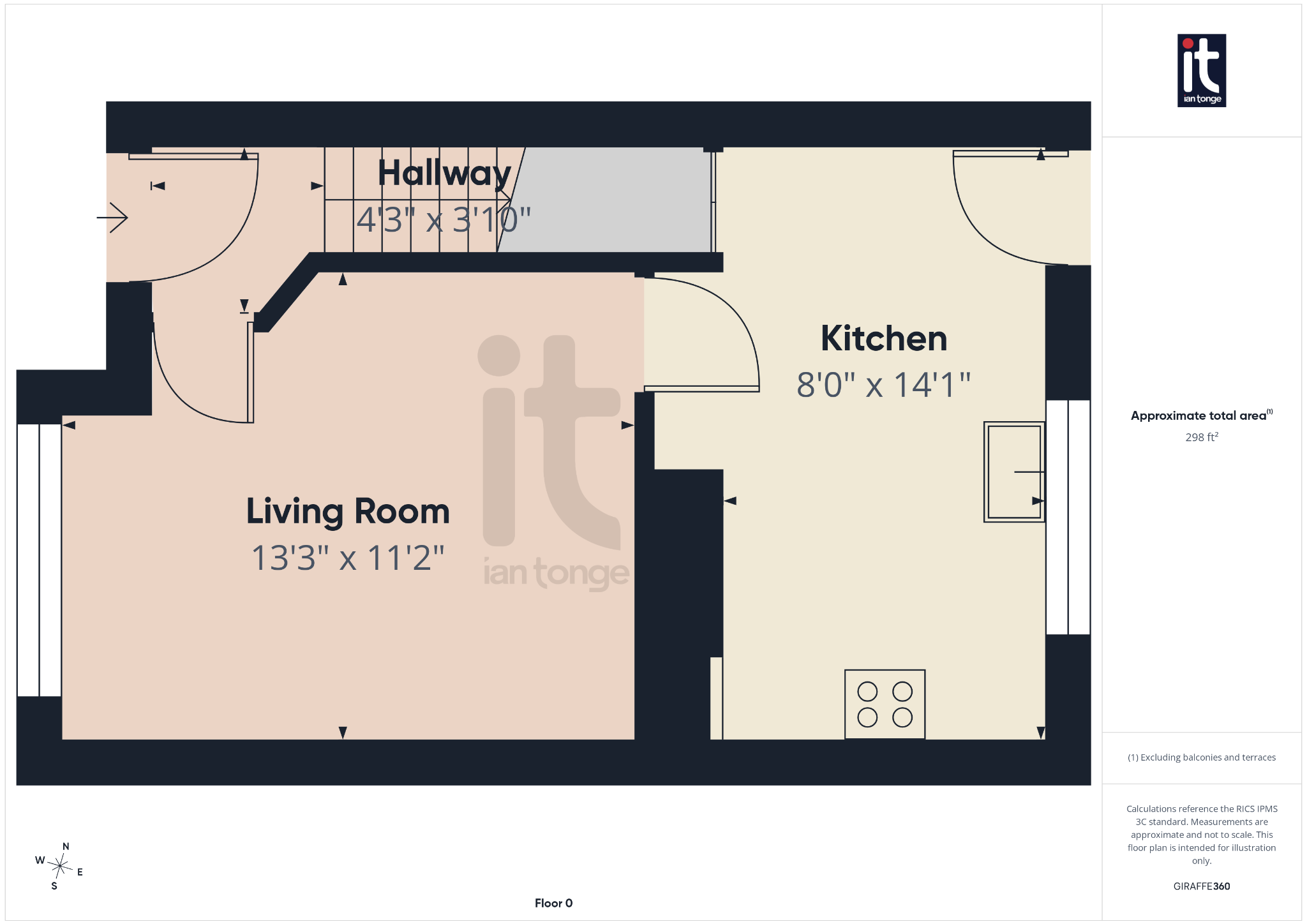 3 bedroom mews house For Sale in Stockport - Floorplan 2.
