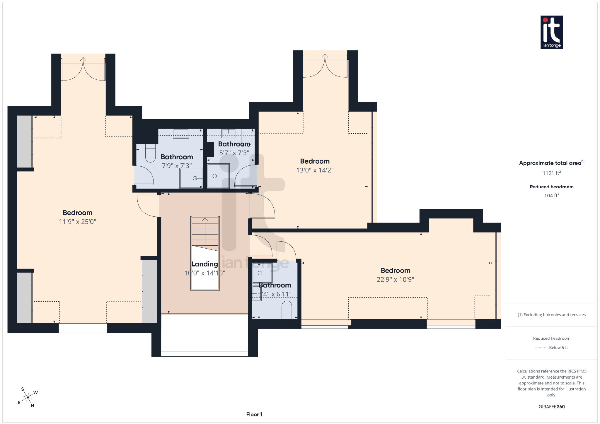 6 bedroom detached house For Sale in Stockport - Floorplan 3.