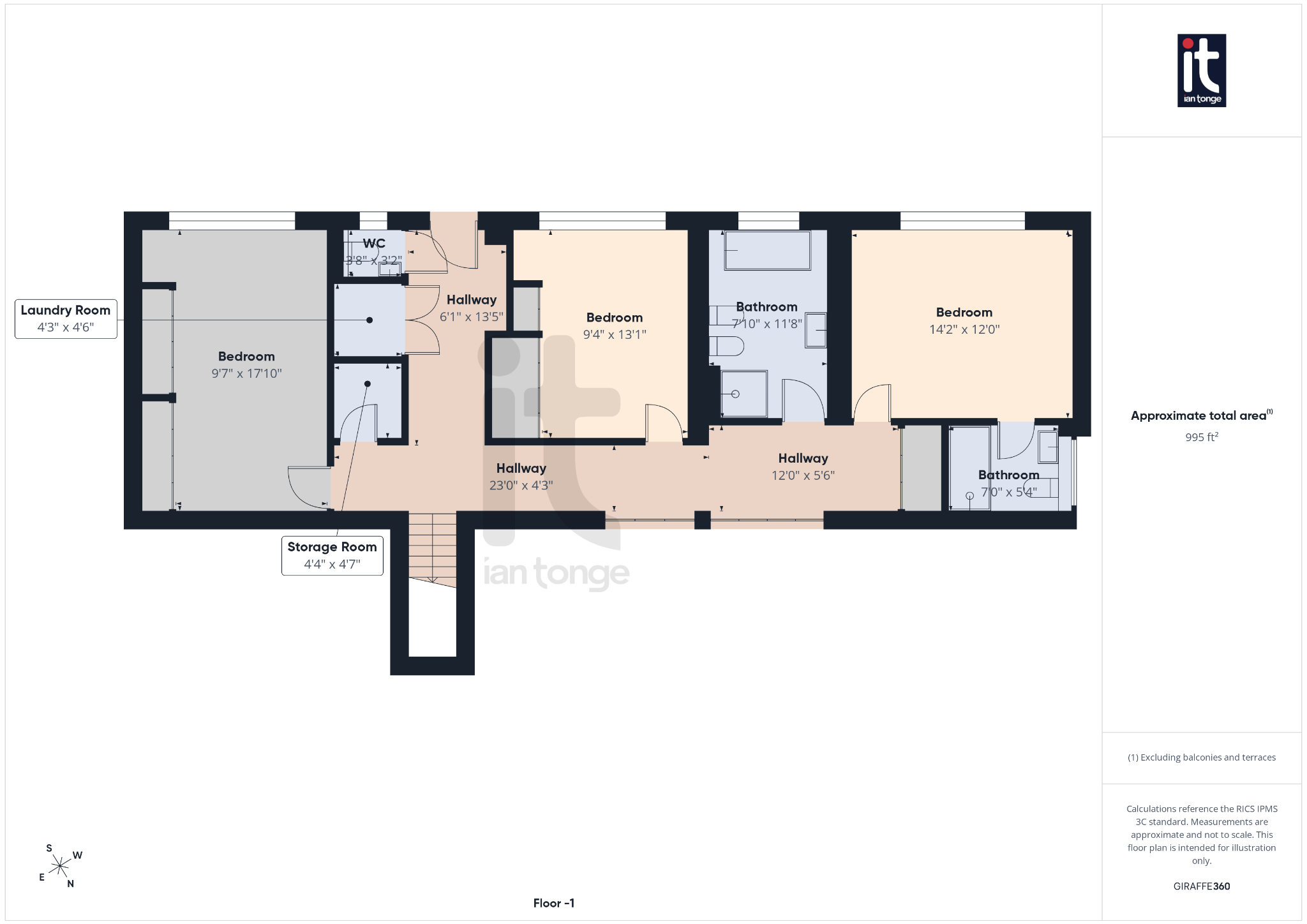 6 bedroom detached house For Sale in Stockport - Floorplan 1.