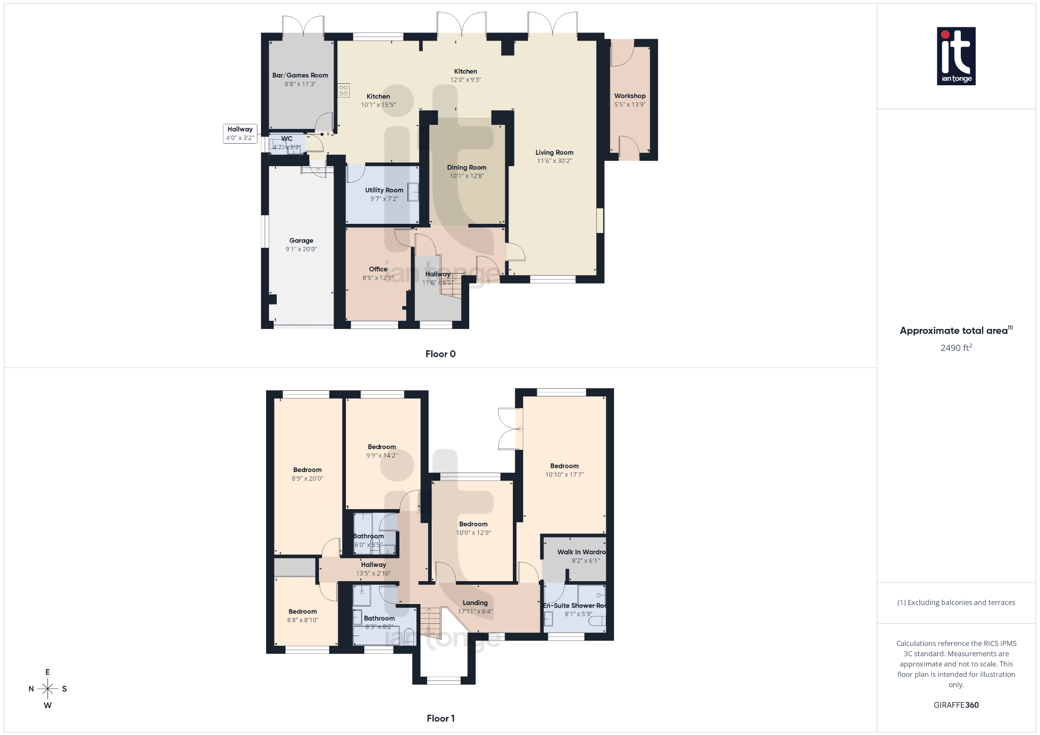 5 bedroom detached house For Sale in Stockport - Floorplan 3.