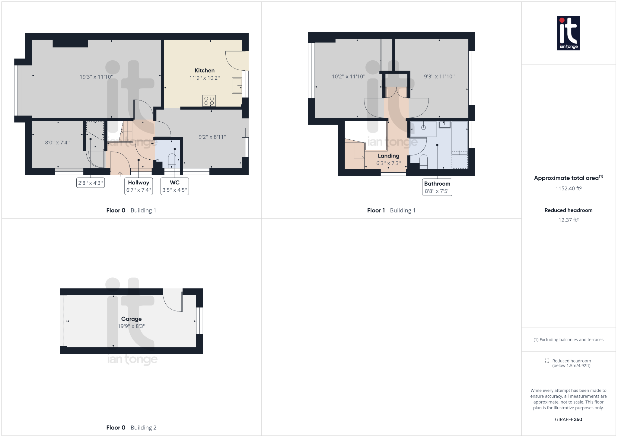 3 bedroom semi-detached house For Sale in Stockport - Floorplan 1.