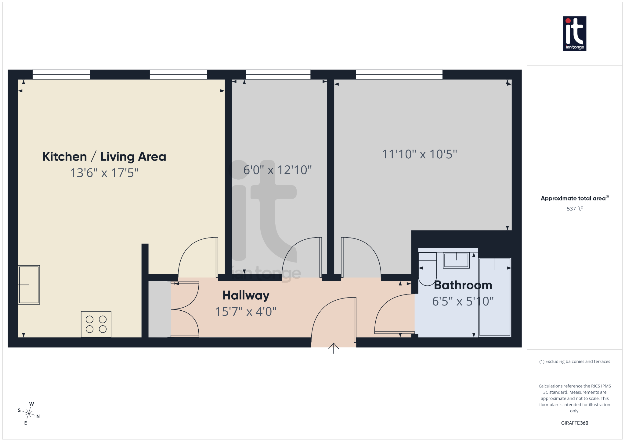2 bedroom apartment flat/apartment For Sale in Stockport - Floorplan 1.