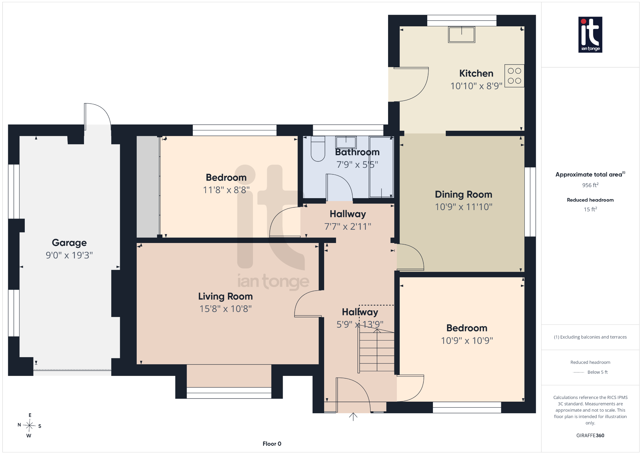 4 bedroom detached bungalow For Sale in Stockport - Floorplan 1.