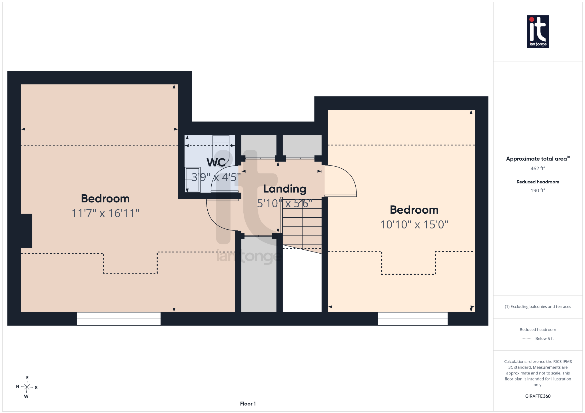 4 bedroom detached bungalow For Sale in Stockport - Floorplan 2.