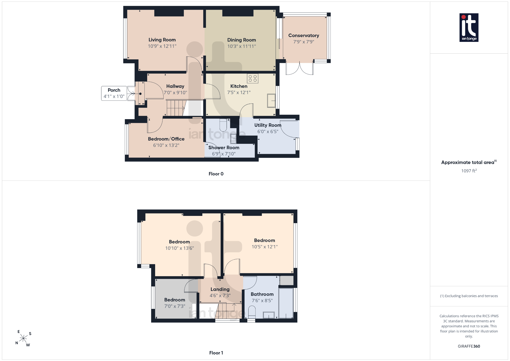4 bedroom semi-detached house For Sale in Stockport - Floorplan 1.