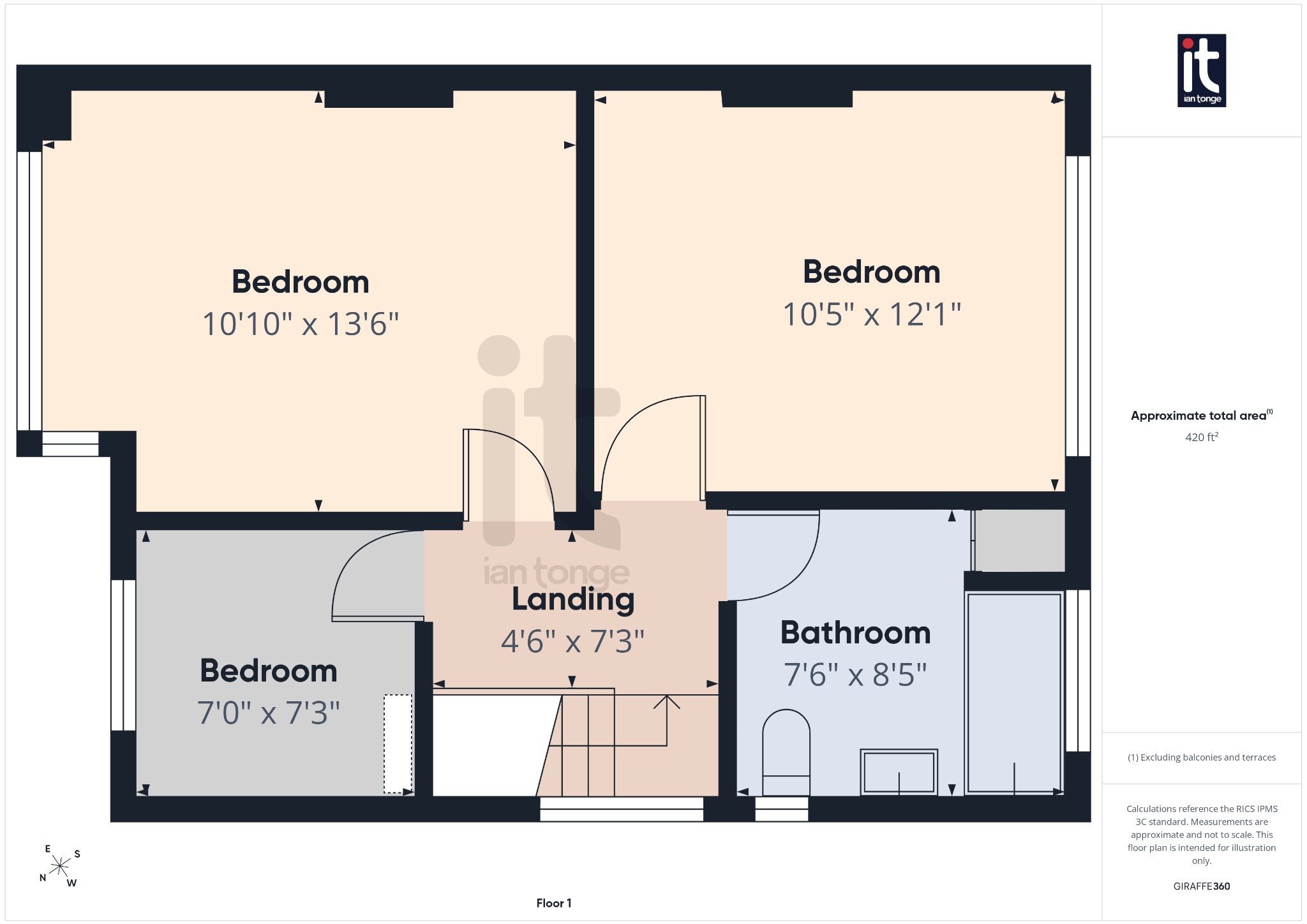 4 bedroom semi-detached house For Sale in Stockport - Floorplan 3.