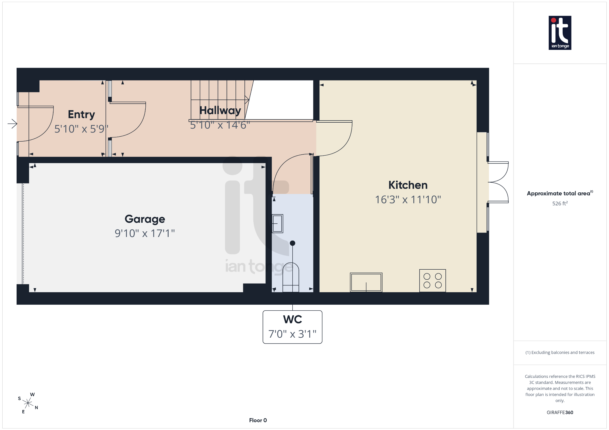 4 bedroom town house For Sale in Stockport - Floorplan 2.