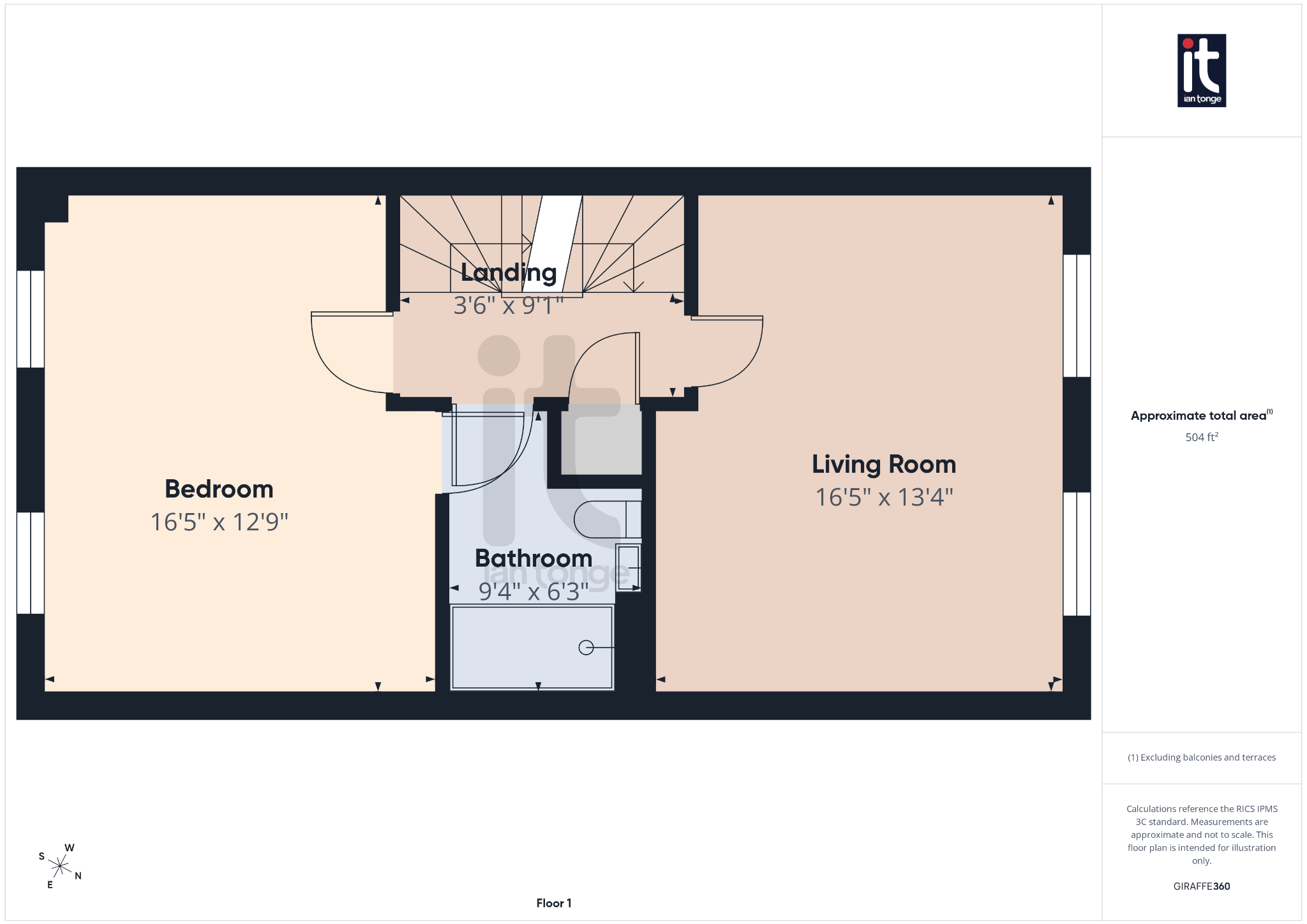 4 bedroom town house For Sale in Stockport - Floorplan 3.