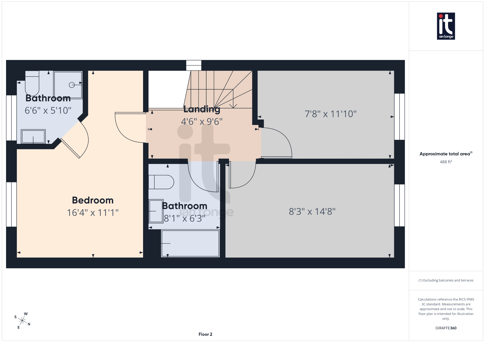 4 bedroom town house For Sale in Stockport - Floorplan 4.