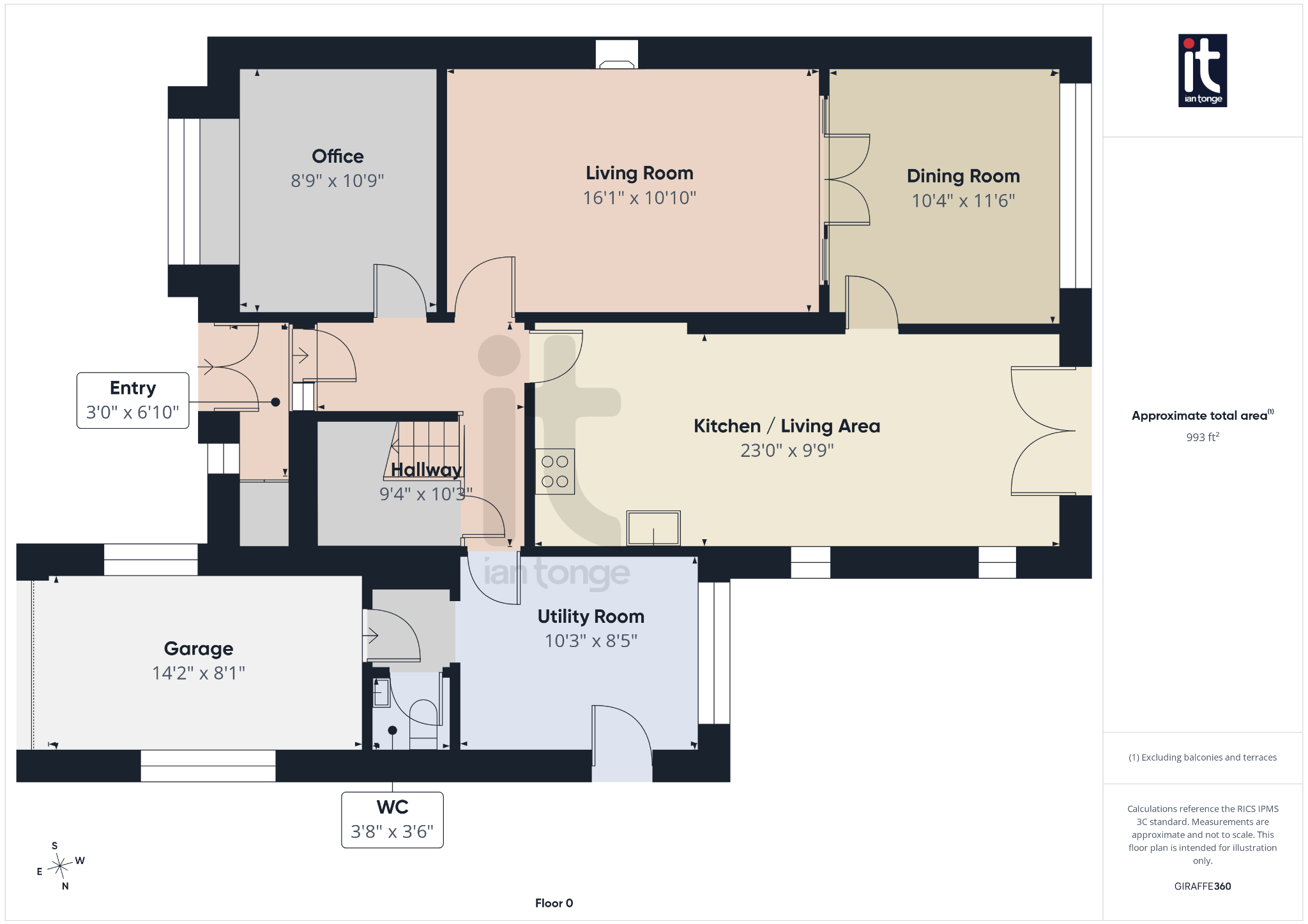 3 bedroom detached house For Sale in Stockport - Floorplan 1.