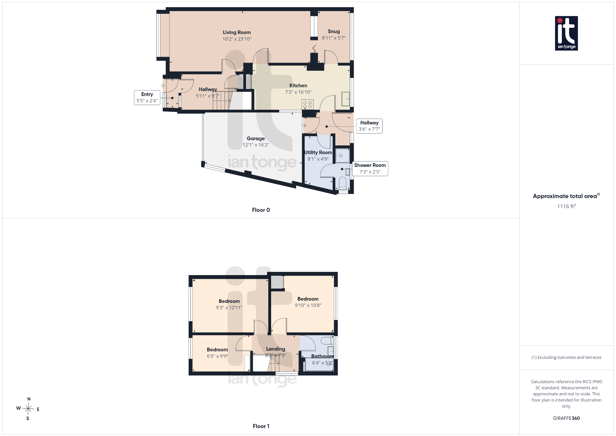 3 bedroom semi-detached house For Sale in Stockport - Floorplan 3.