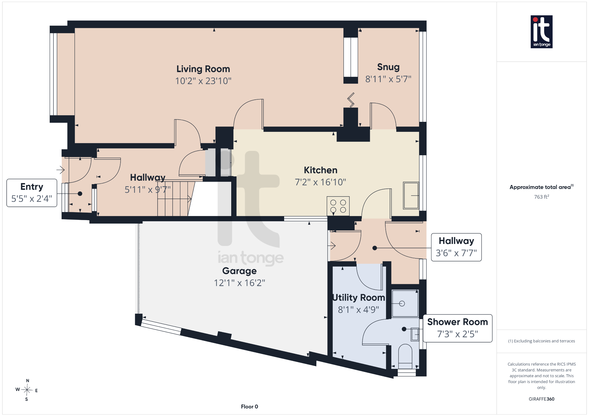 3 bedroom semi-detached house For Sale in Stockport - Floorplan 1.
