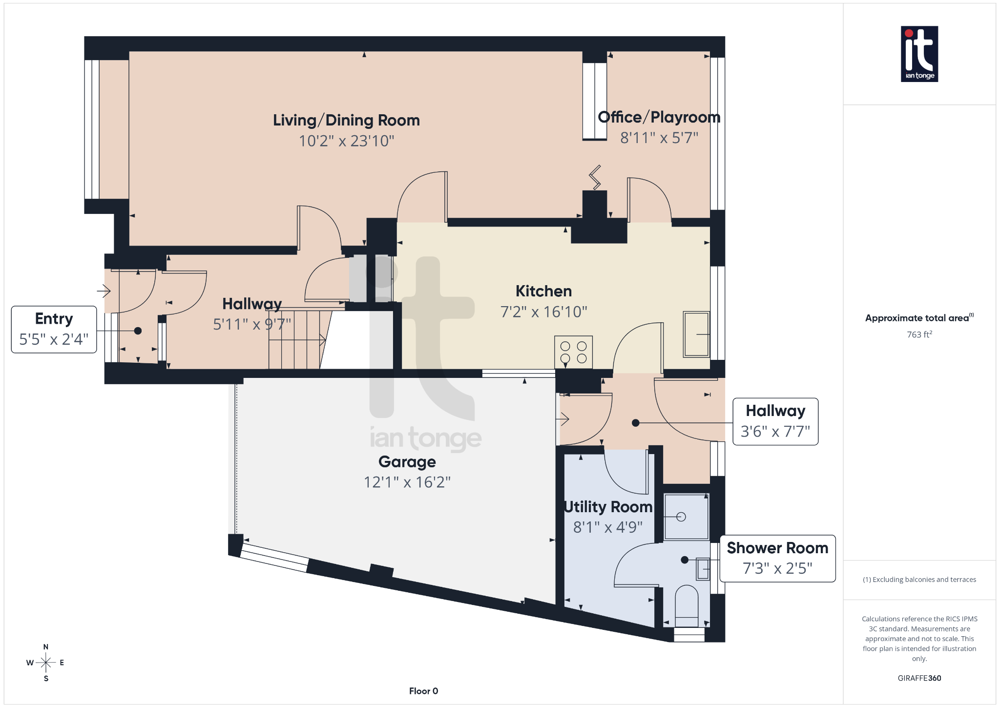 3 bedroom semi-detached house For Sale in Stockport - Floorplan 2.