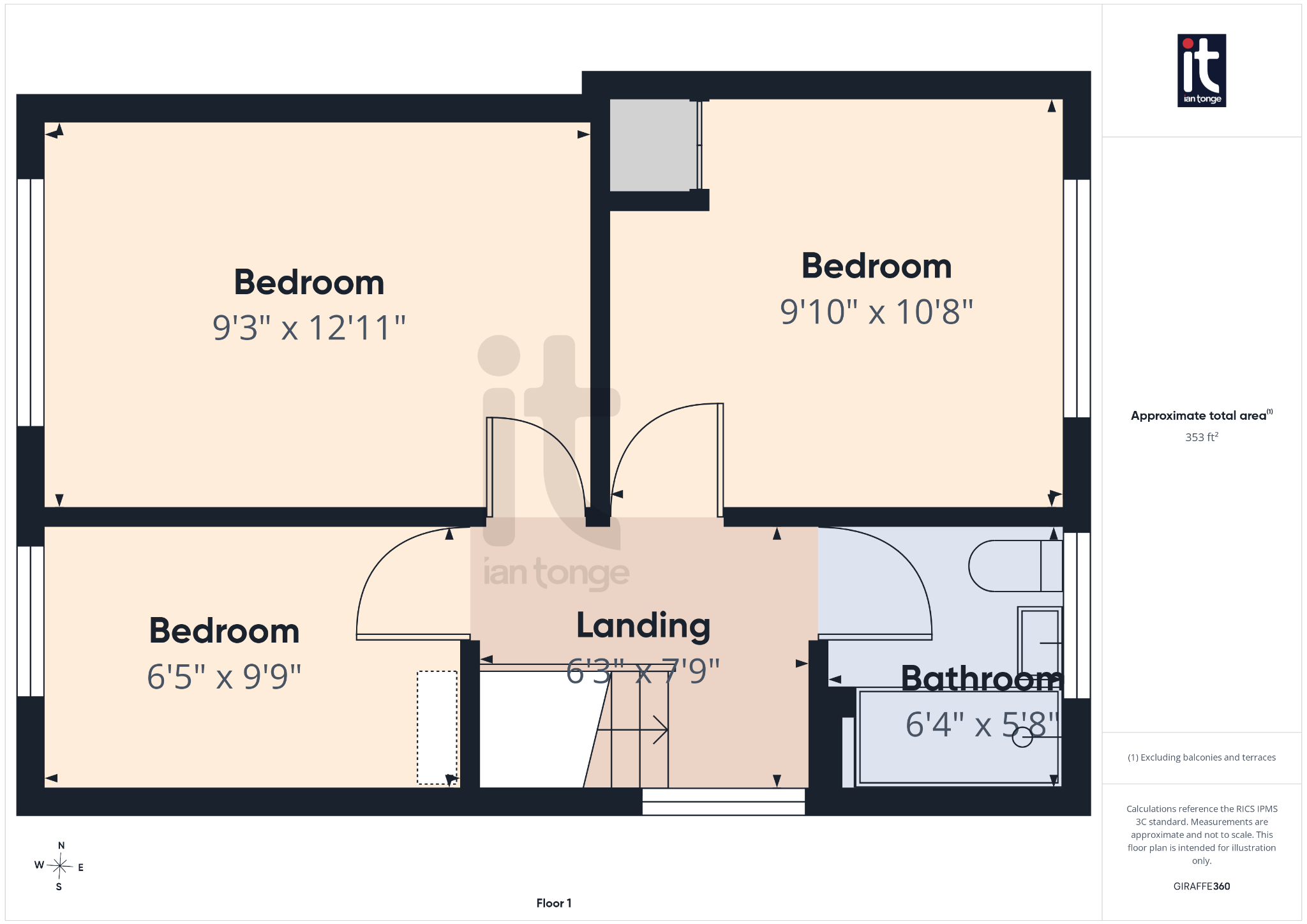 3 bedroom semi-detached house For Sale in Stockport - Floorplan 2.