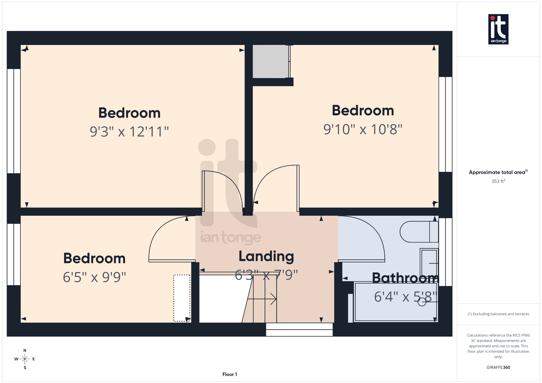 3 bedroom semi-detached house For Sale in Stockport - Floorplan 3.