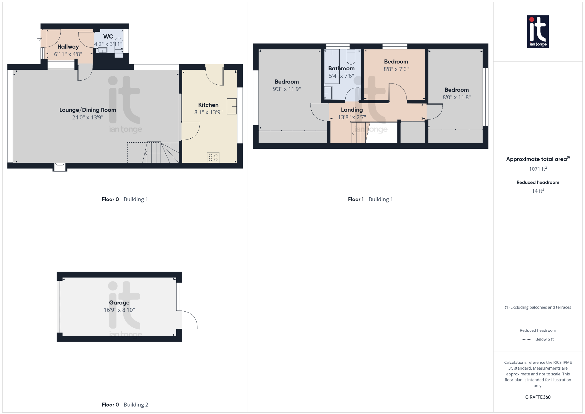 3 bedroom link detached house For Sale in Stockport - Floorplan 2.