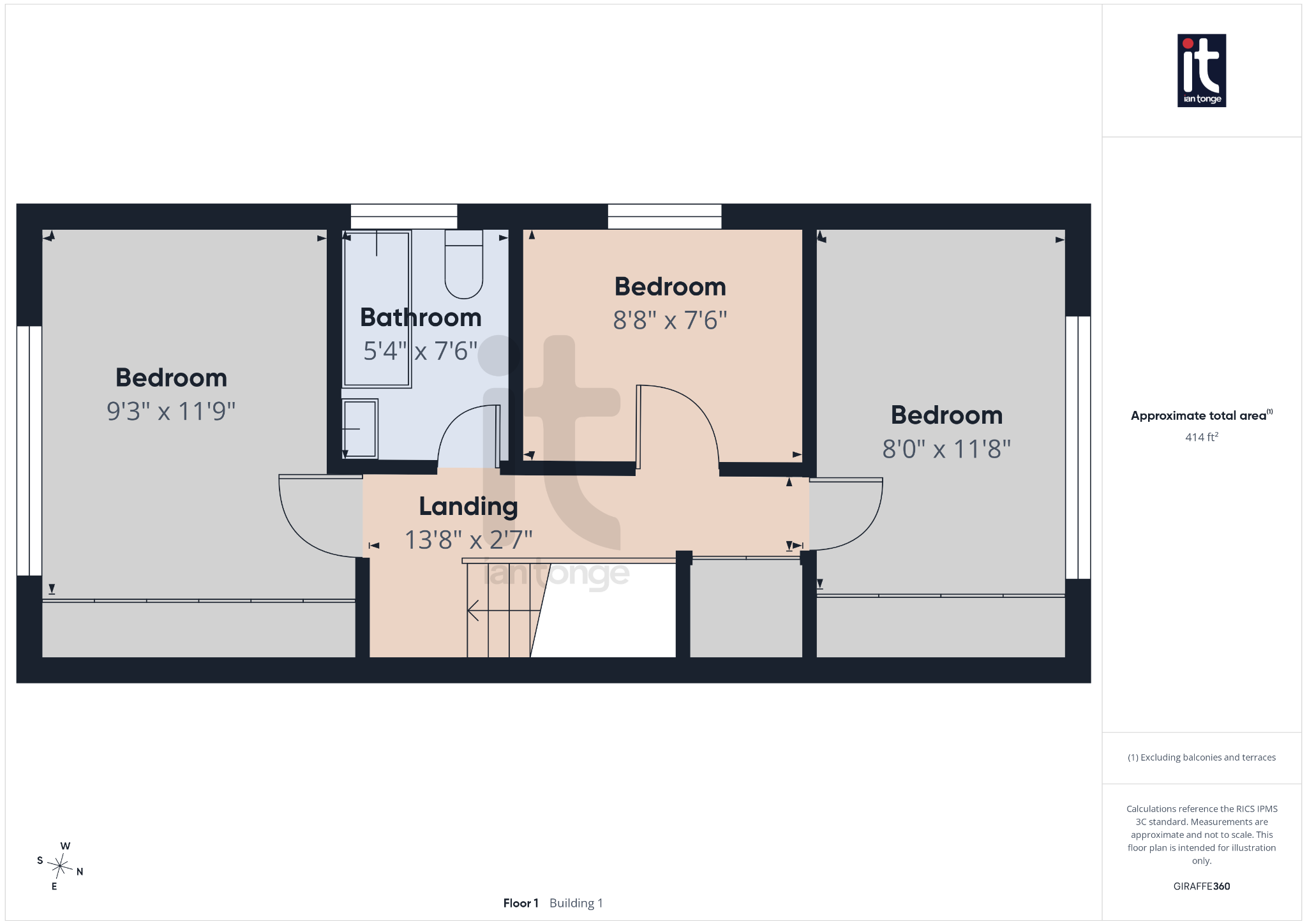3 bedroom link detached house For Sale in Stockport - Floorplan 4.