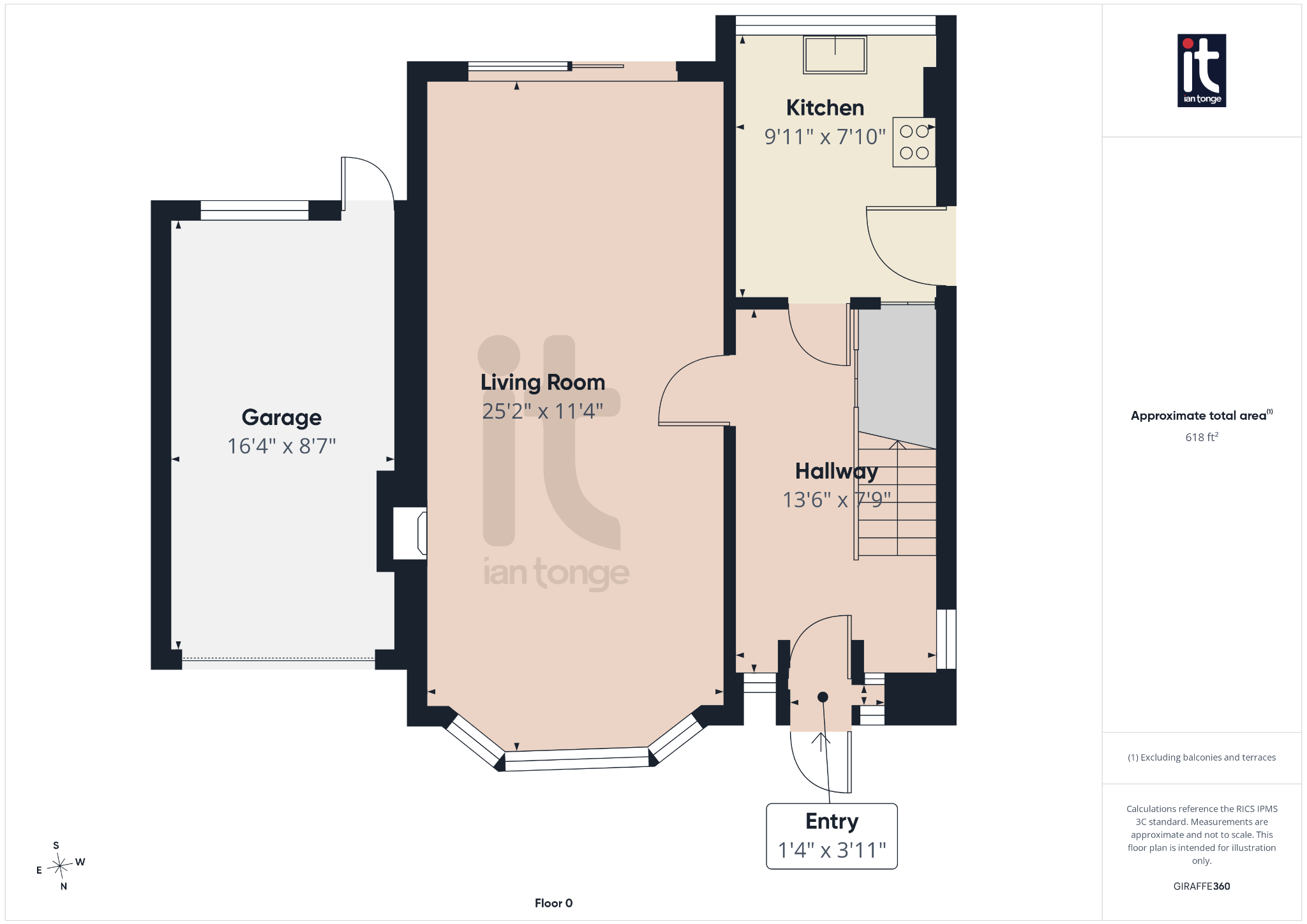 3 bedroom link detached house For Sale in Stockport - Floorplan 2.
