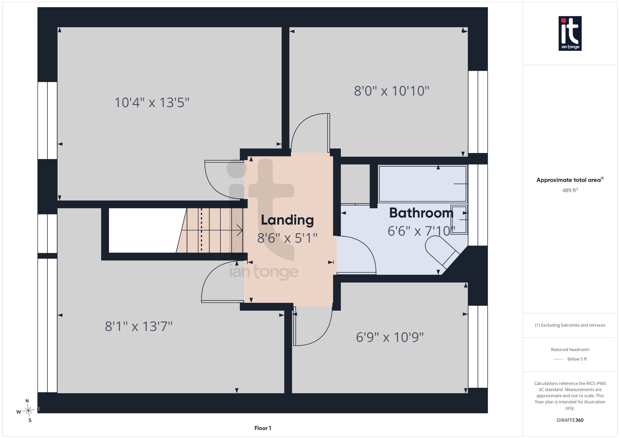 4 bedroom detached house For Sale in Stockport - Floorplan 3.