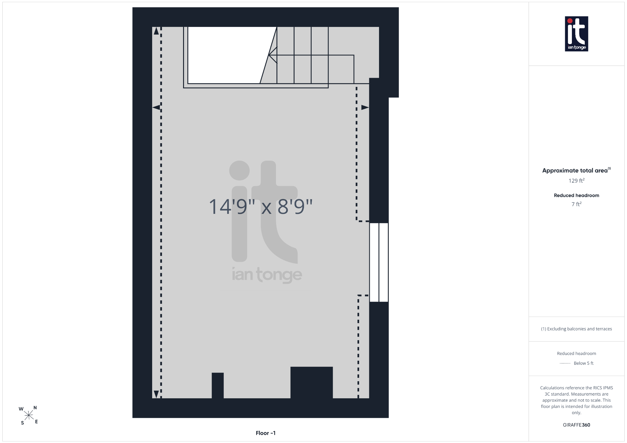 2 bedroom mid terraced house For Sale in Stockport - Floorplan 2.