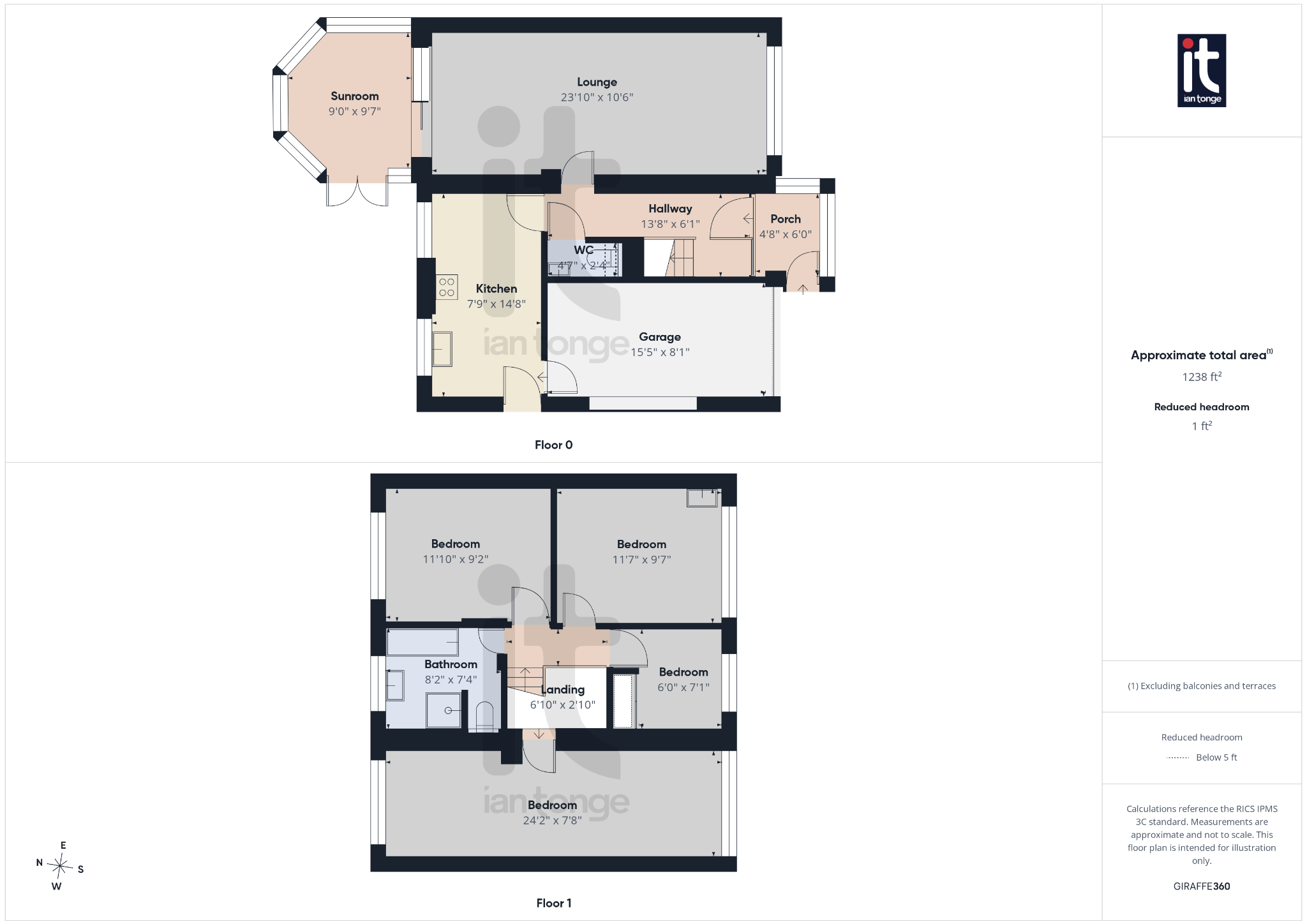 4 bedroom detached house For Sale in Stockport - Floorplan 1.