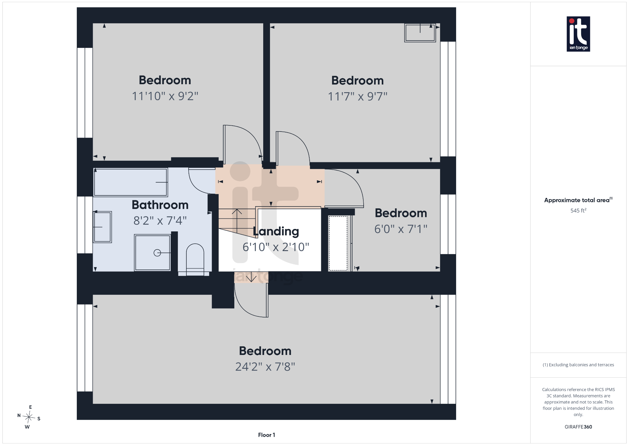4 bedroom detached house For Sale in Stockport - Floorplan 3.