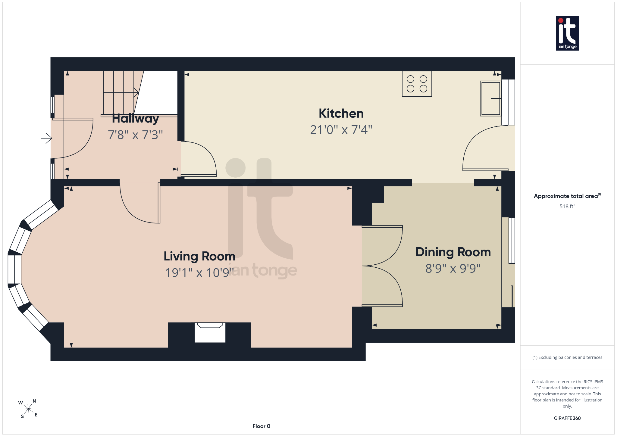 3 bedroom semi-detached house For Sale in Stockport - Floorplan 2.