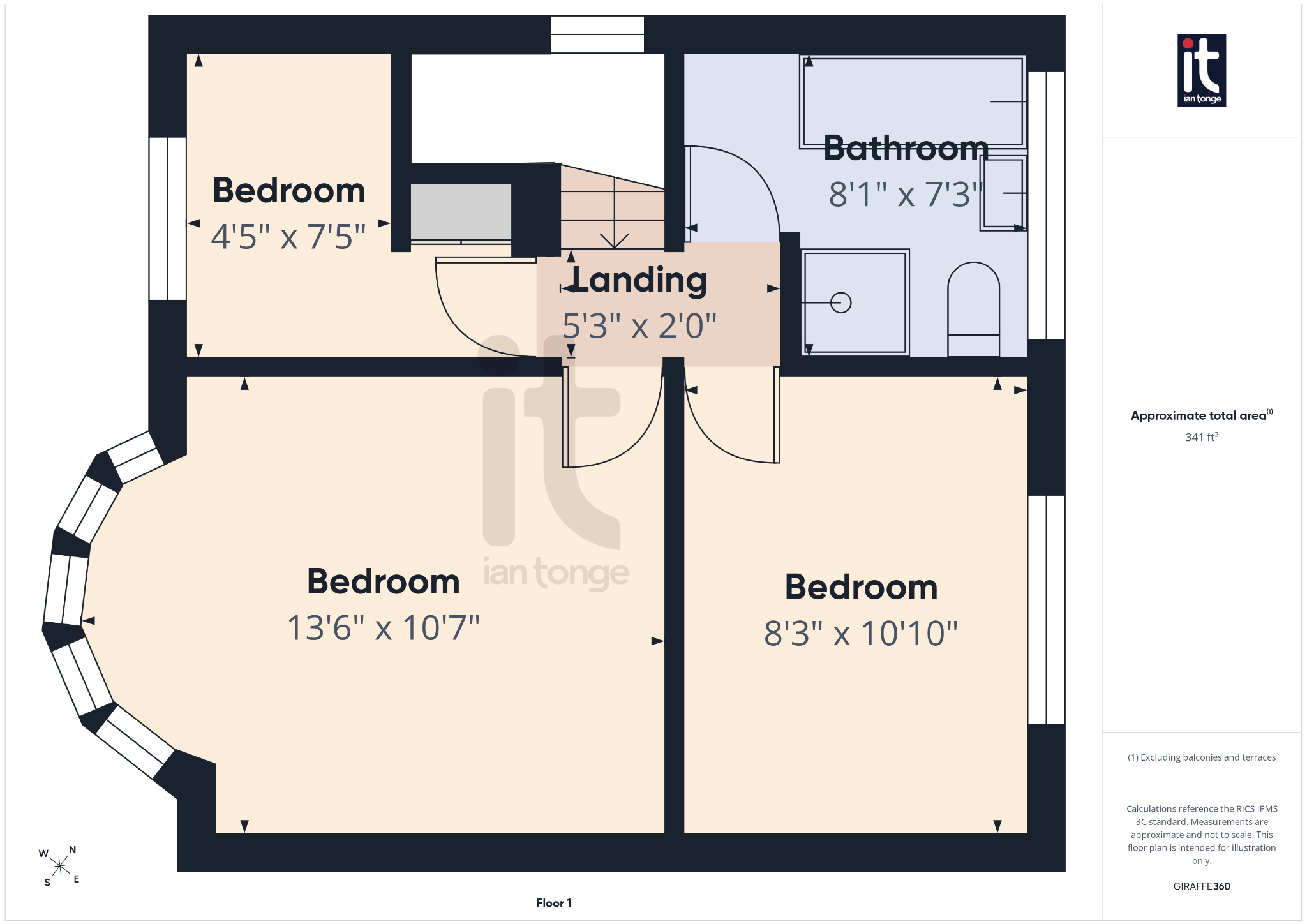 3 bedroom semi-detached house For Sale in Stockport - Floorplan 3.
