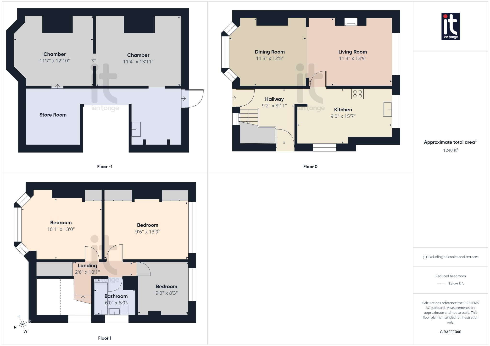 3 bedroom semi-detached house For Sale in Stockport - Floorplan 3.