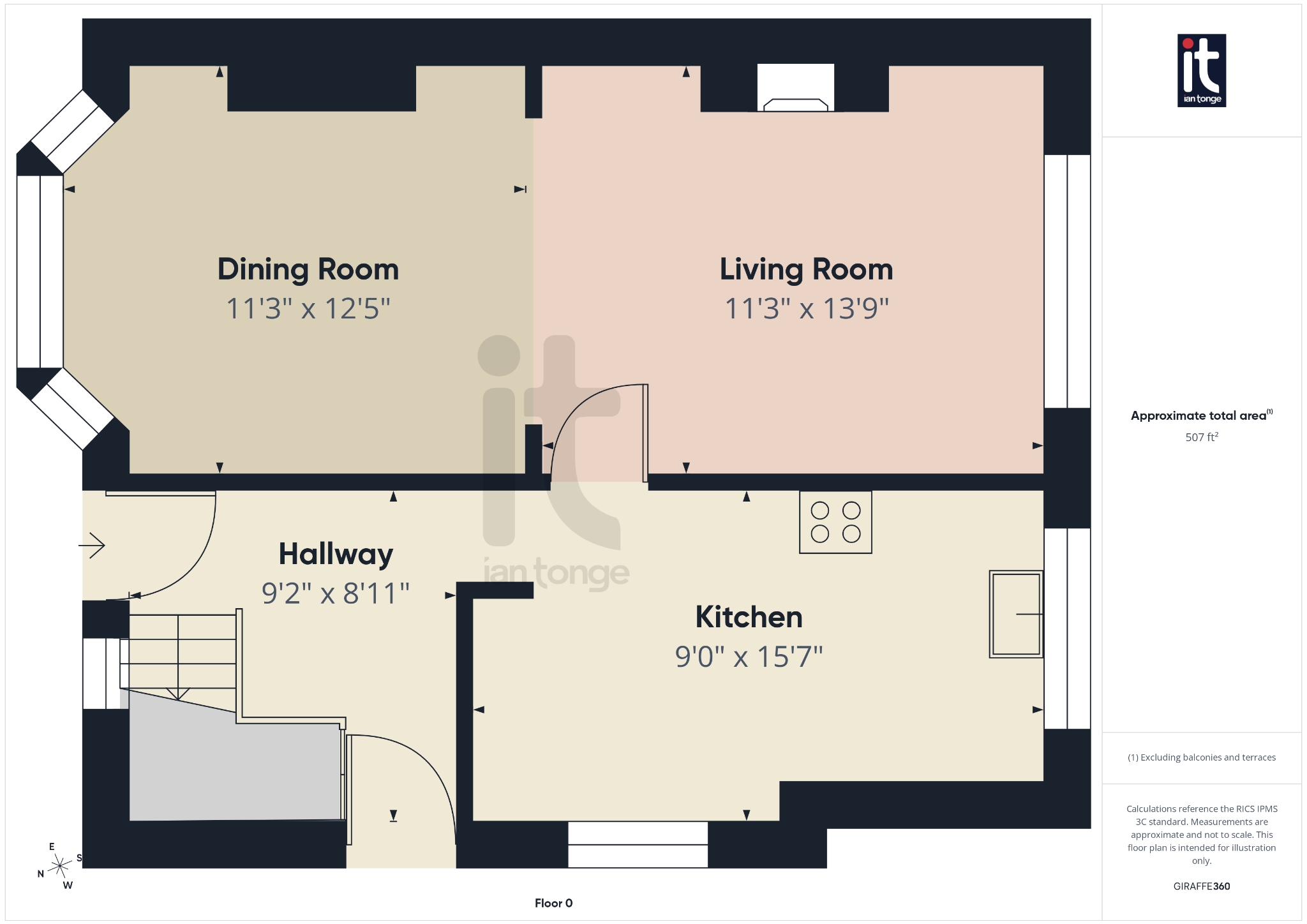 3 bedroom semi-detached house For Sale in Stockport - Floorplan 1.
