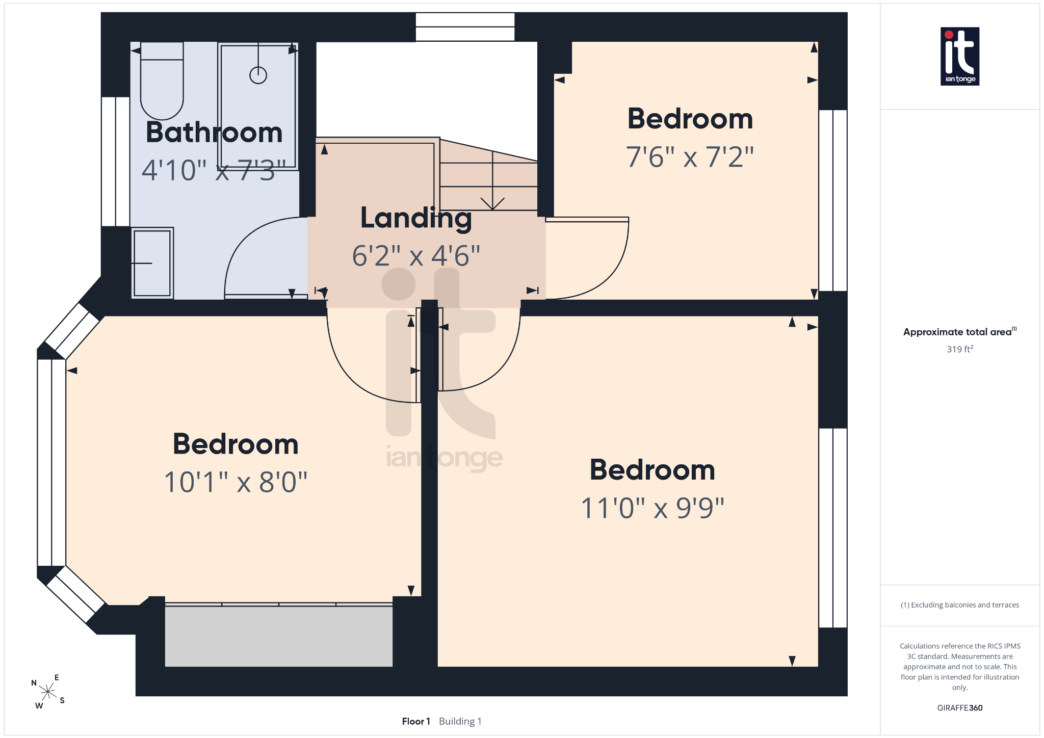 3 bedroom semi-detached house For Sale in Stockport - Floorplan 4.