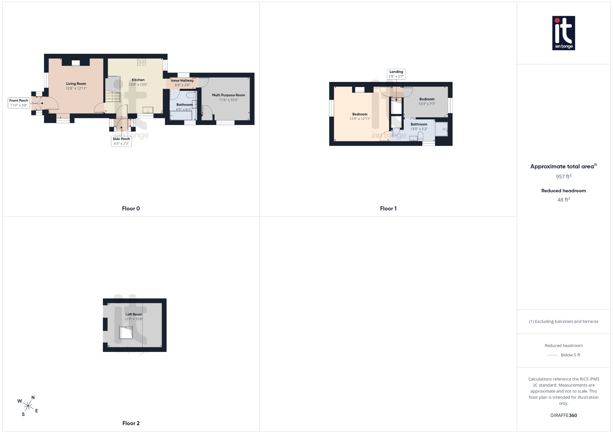 3 bedroom semi-detached house For Sale in Stockport - Floorplan 1.