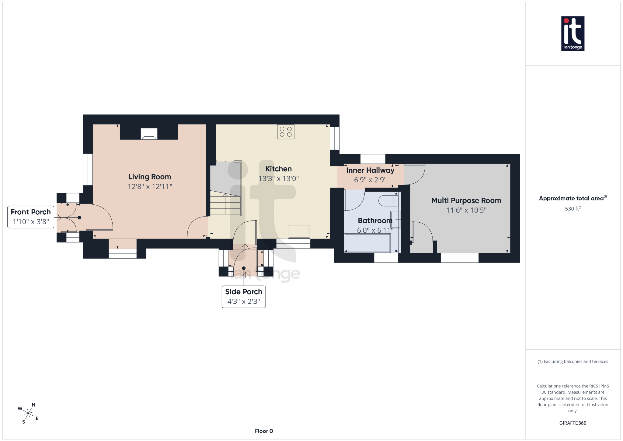 3 bedroom semi-detached house For Sale in Stockport - Floorplan 2.