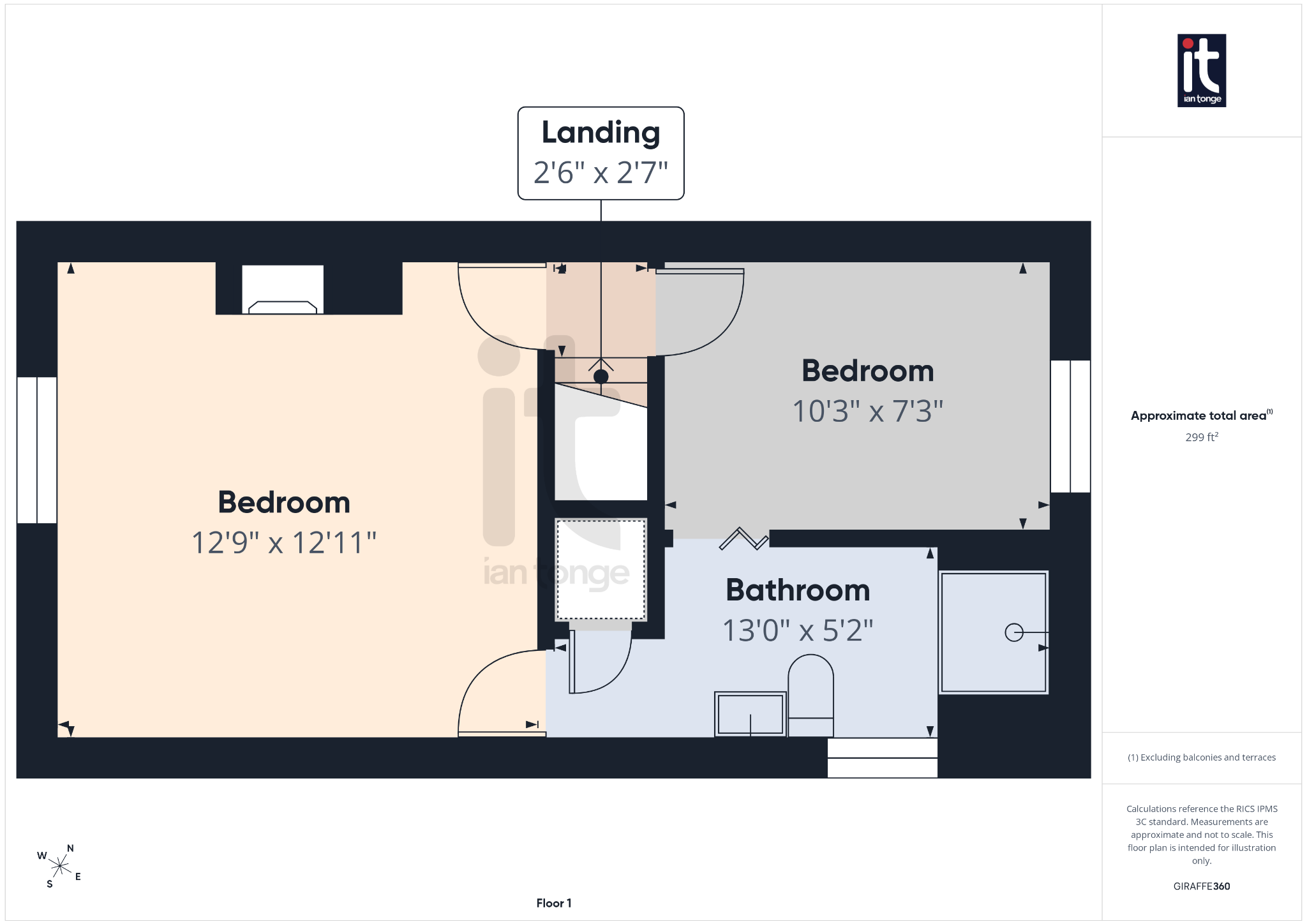 3 bedroom semi-detached house For Sale in Stockport - Floorplan 3.
