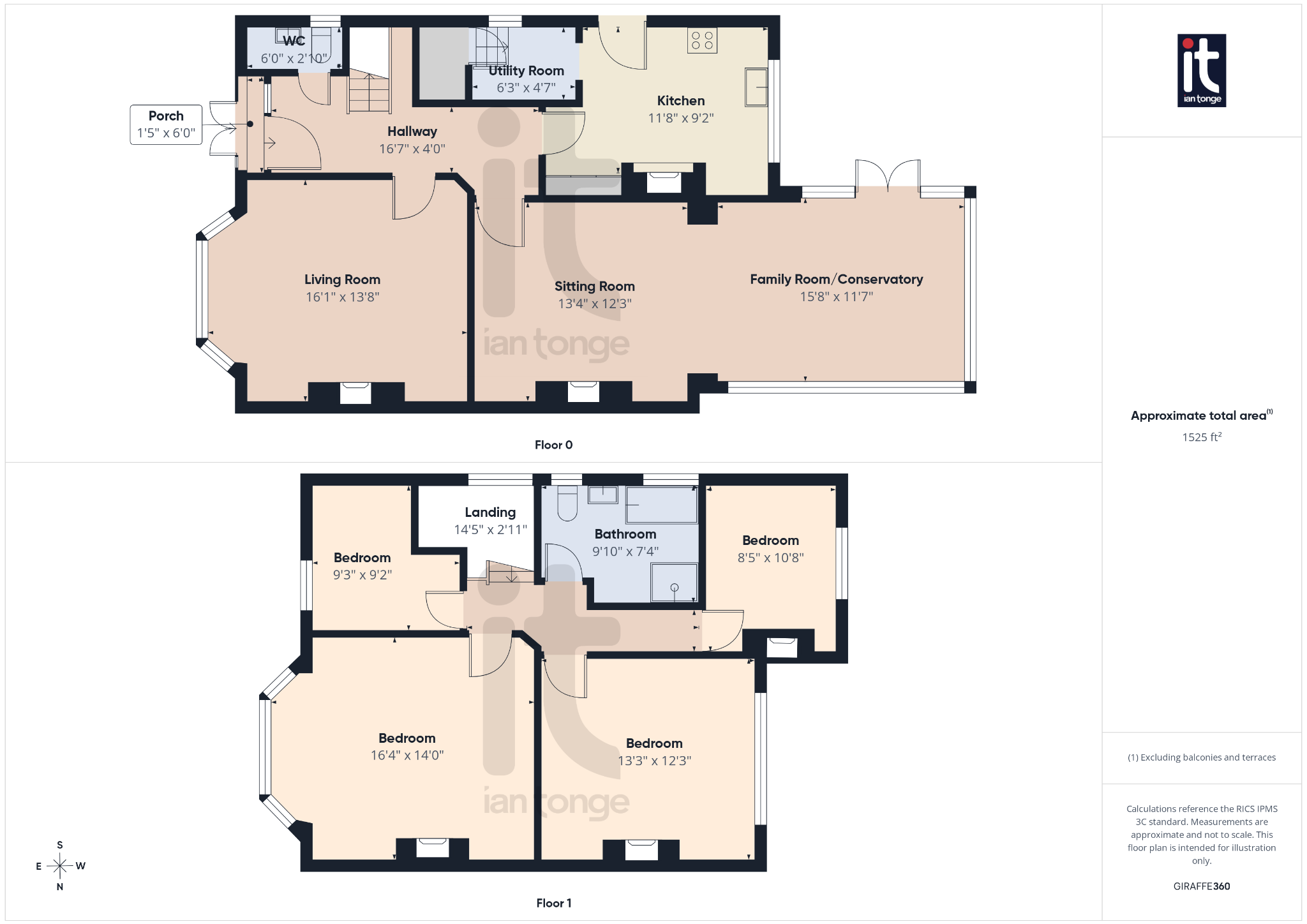 4 bedroom semi-detached house For Sale in Stockport - Floorplan 1.
