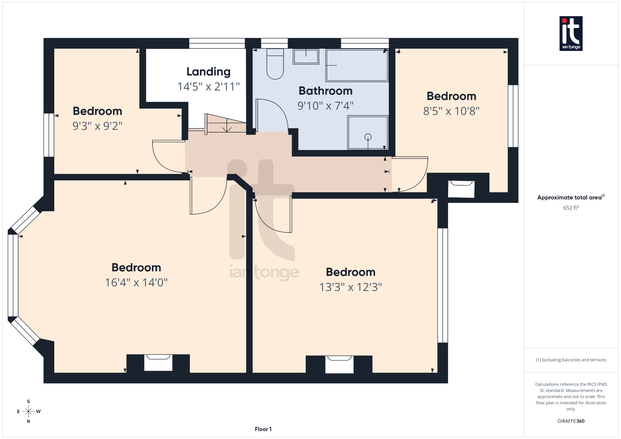 4 bedroom semi-detached house For Sale in Stockport - Floorplan 3.