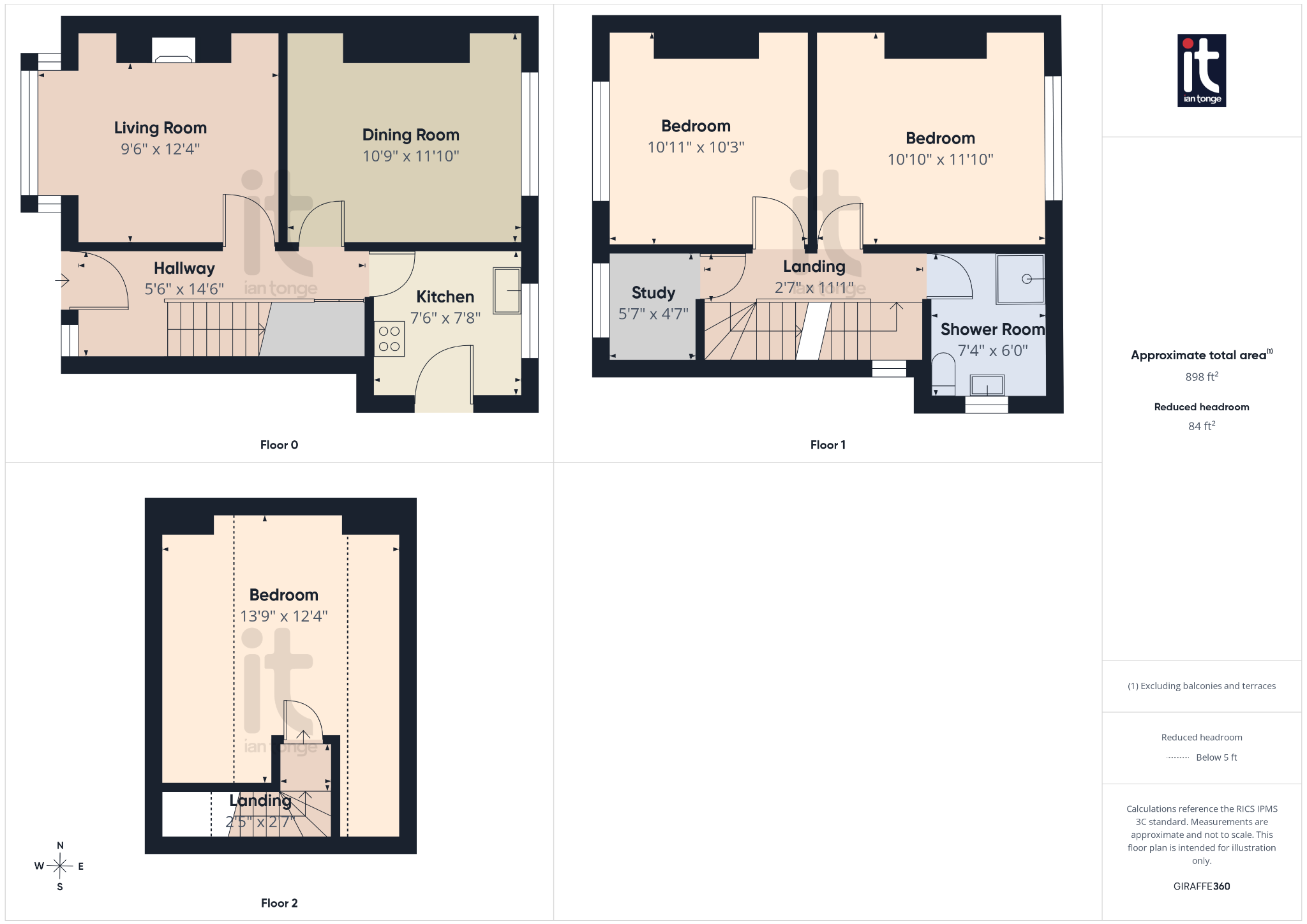 3 bedroom semi-detached house For Sale in Stockport - Floorplan 1.