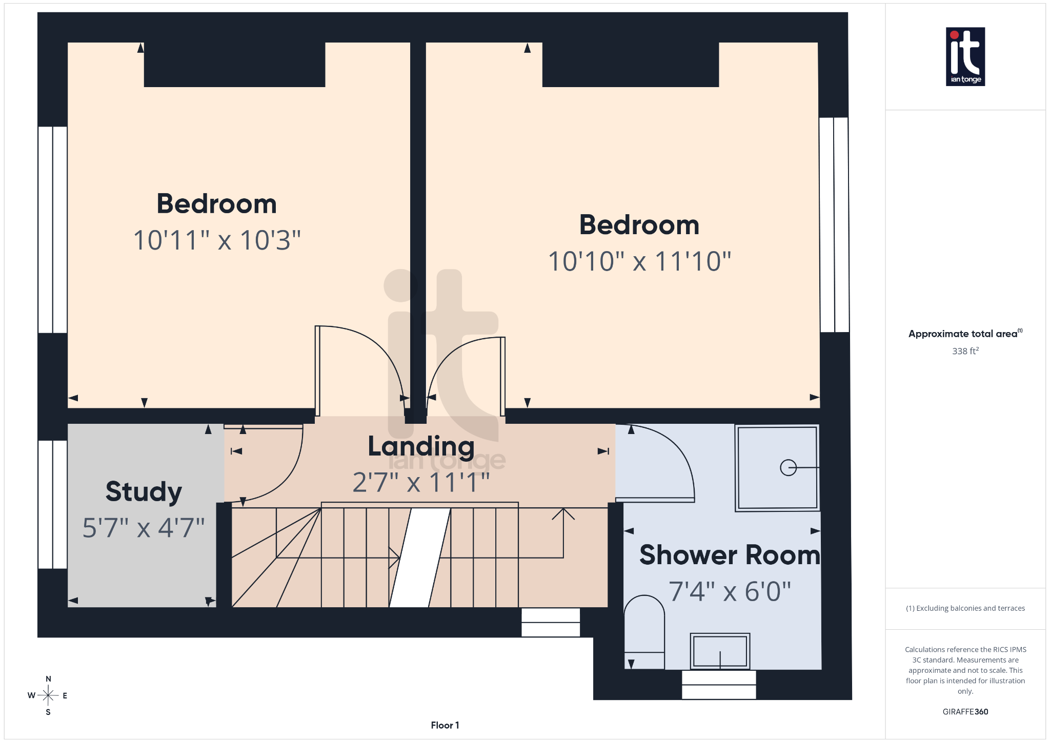 3 bedroom semi-detached house For Sale in Stockport - Floorplan 3.