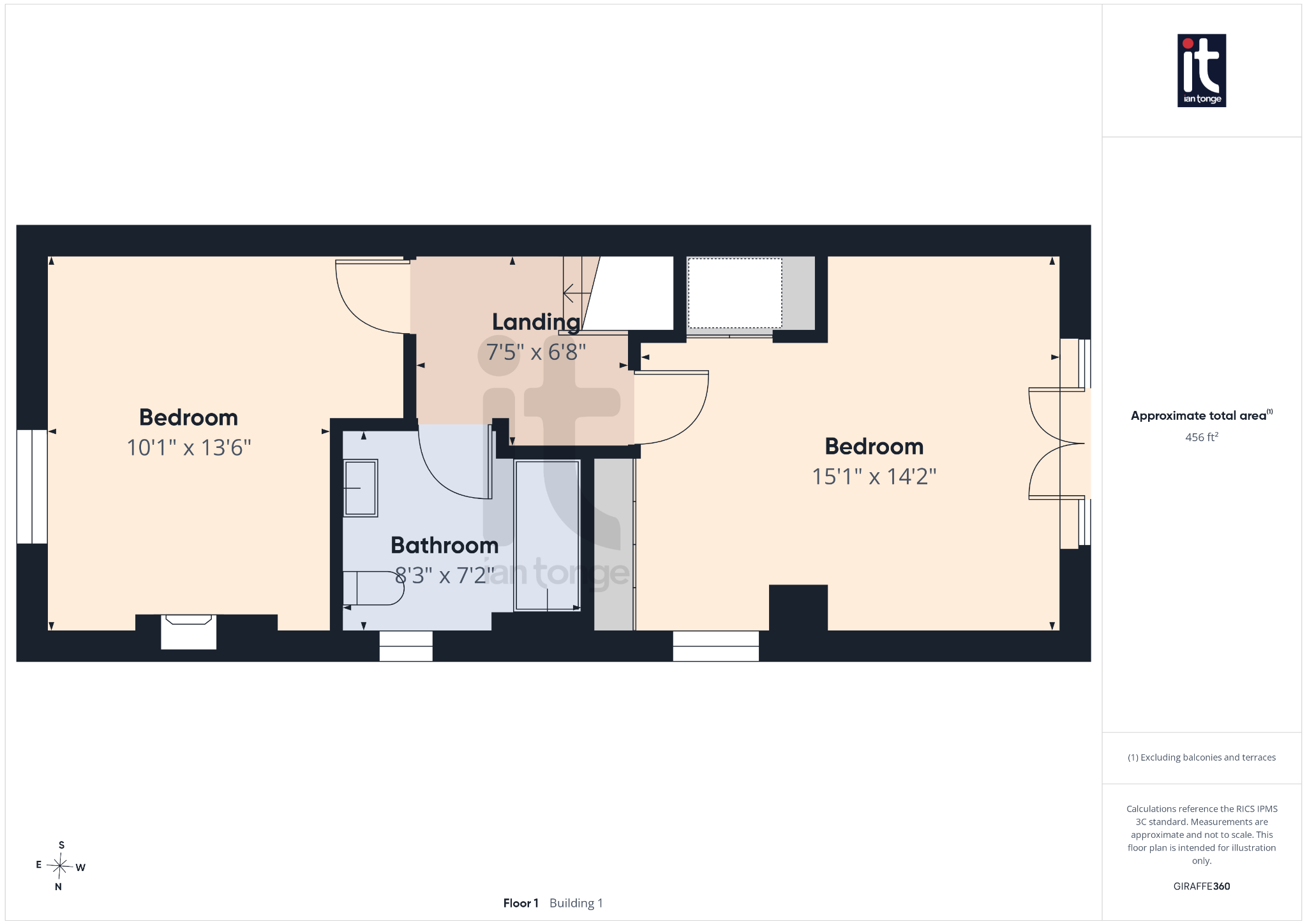 2 bedroom end terraced house For Sale in Stockport - Floorplan 2.