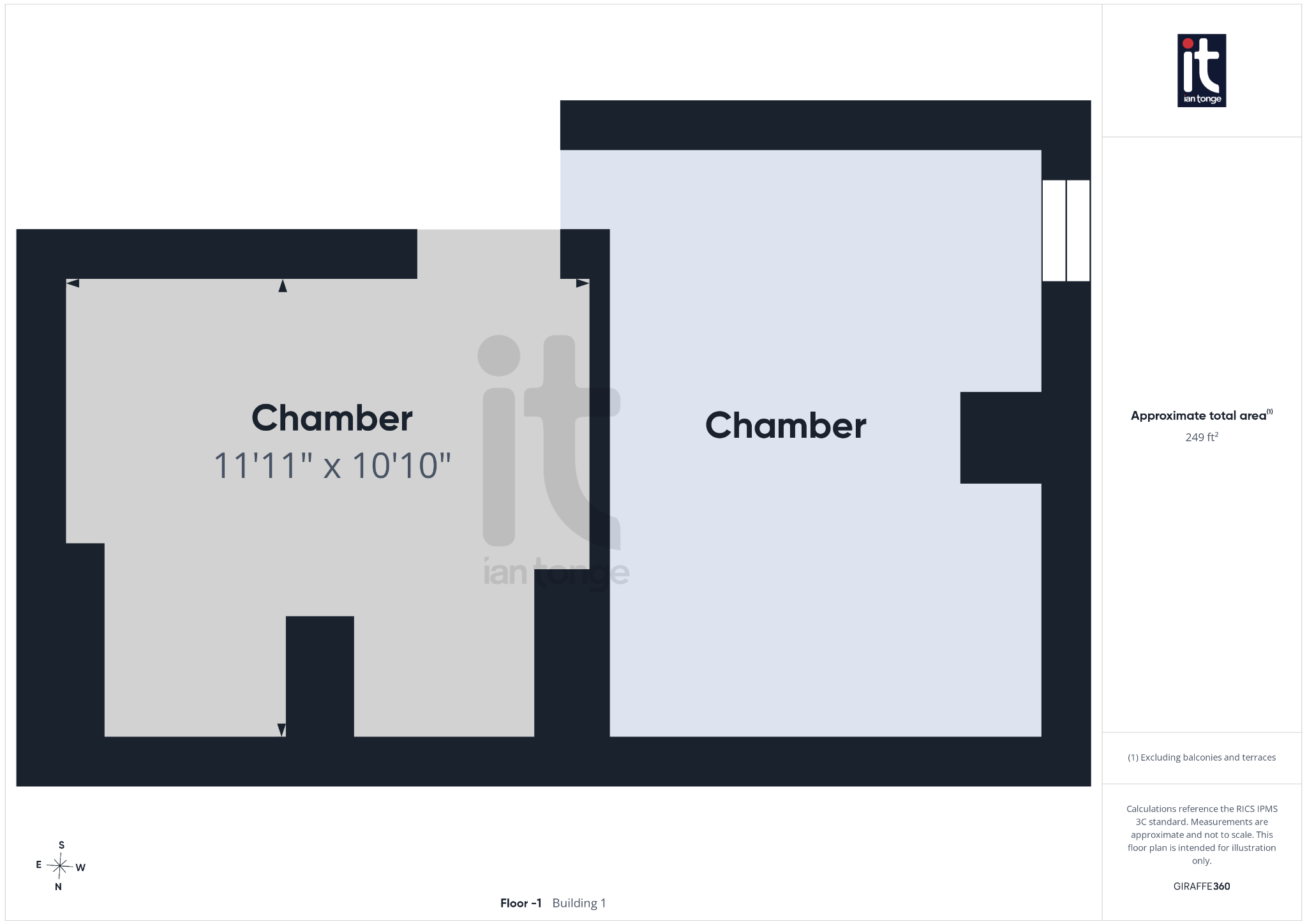 2 bedroom end terraced house For Sale in Stockport - Floorplan 3.