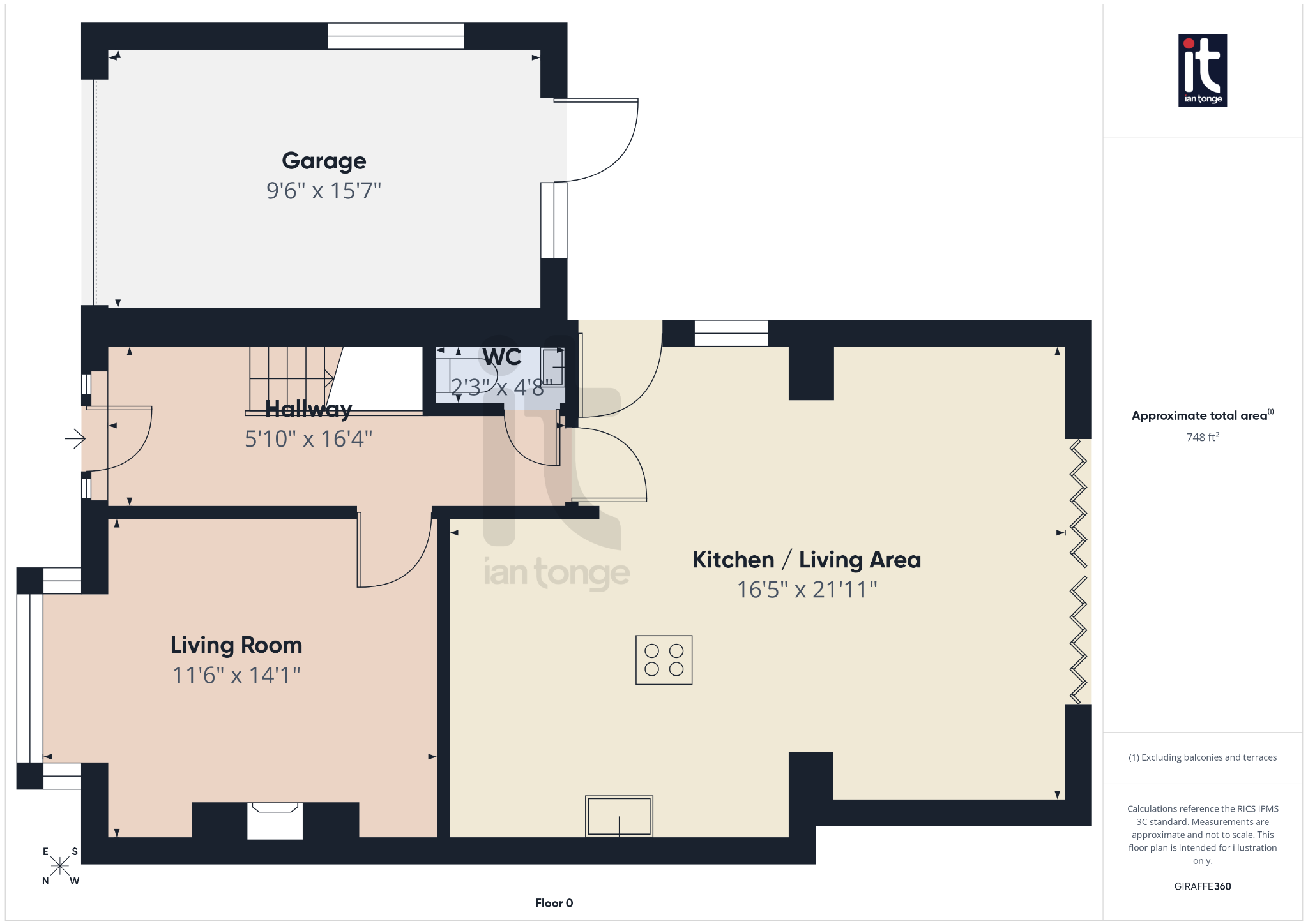 3 bedroom semi-detached house For Sale in Stockport - Floorplan 2.