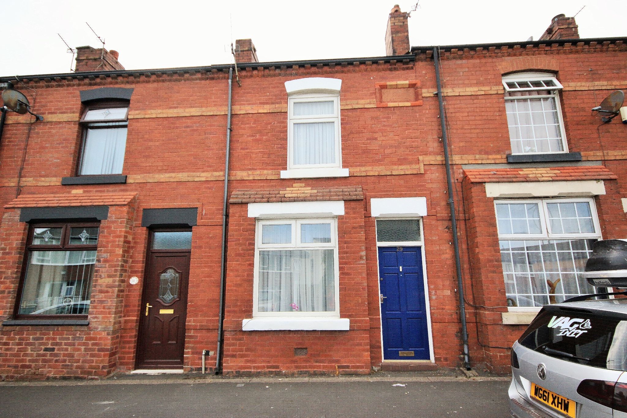 2 bedroom mid terraced house Let in Wigan - Photograph 1.