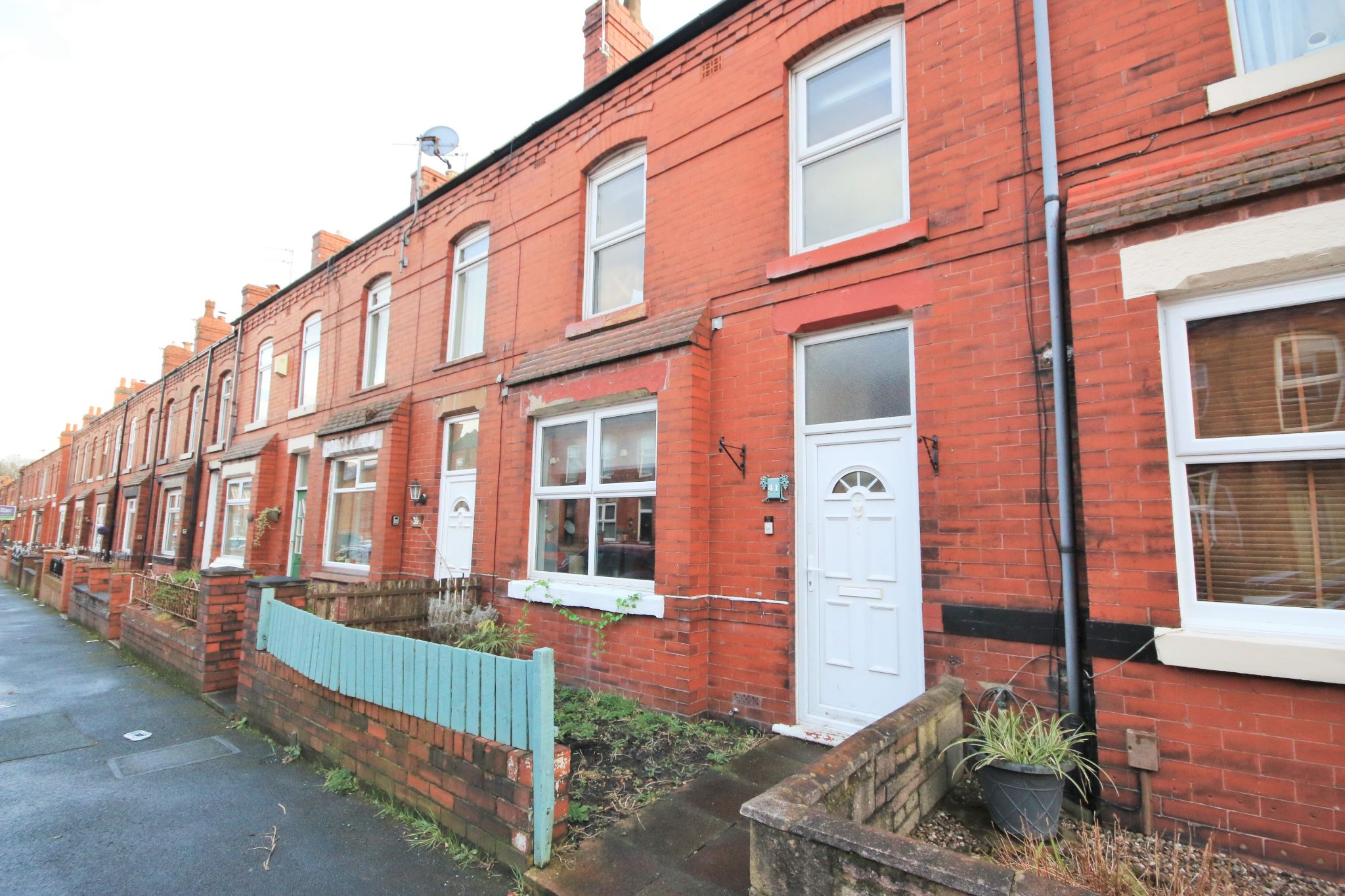 3 bedroom mid terraced house Let in Wigan - Photograph 1.