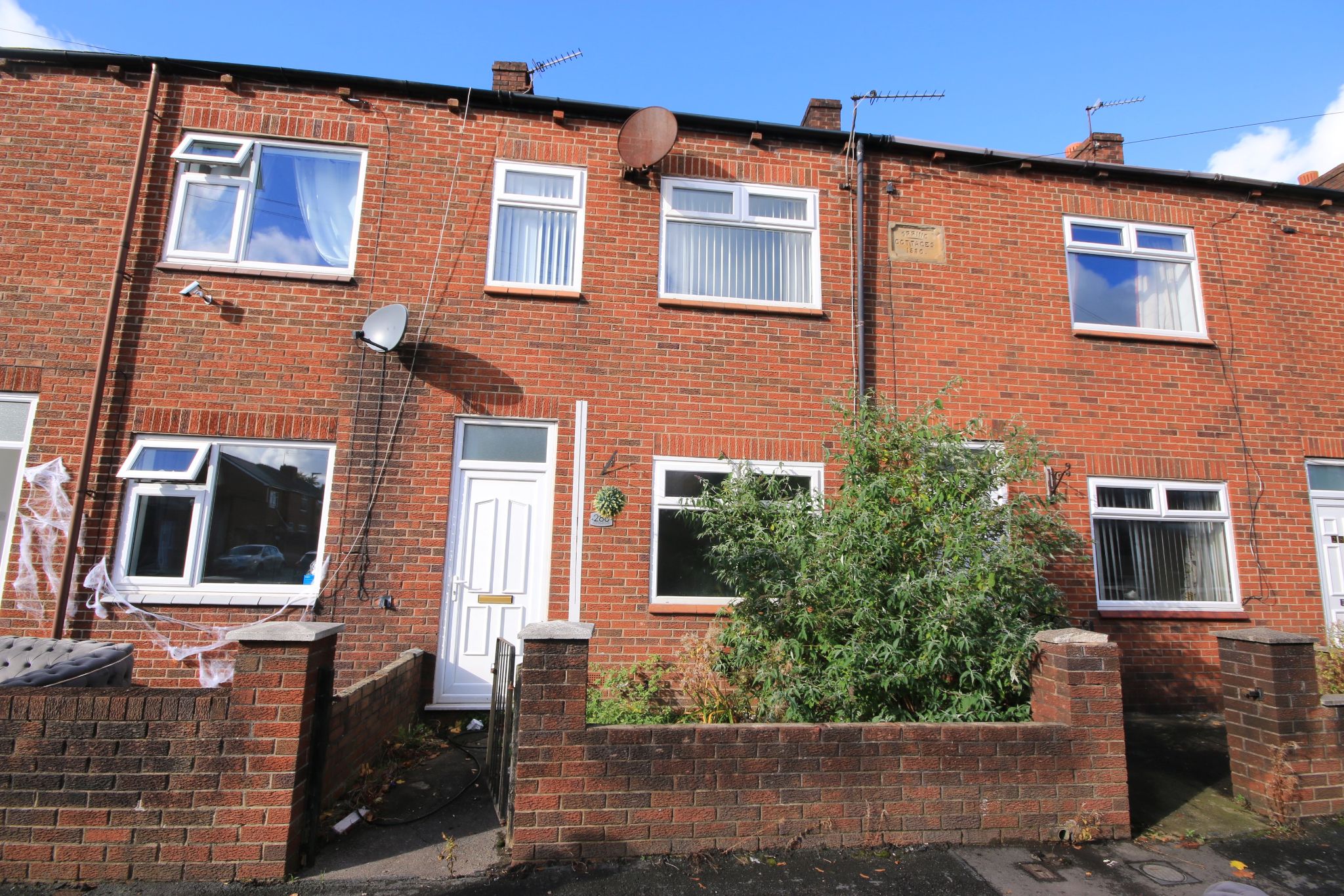 2 bedroom mid terraced house Let Agreed in Wigan - Photograph 1.