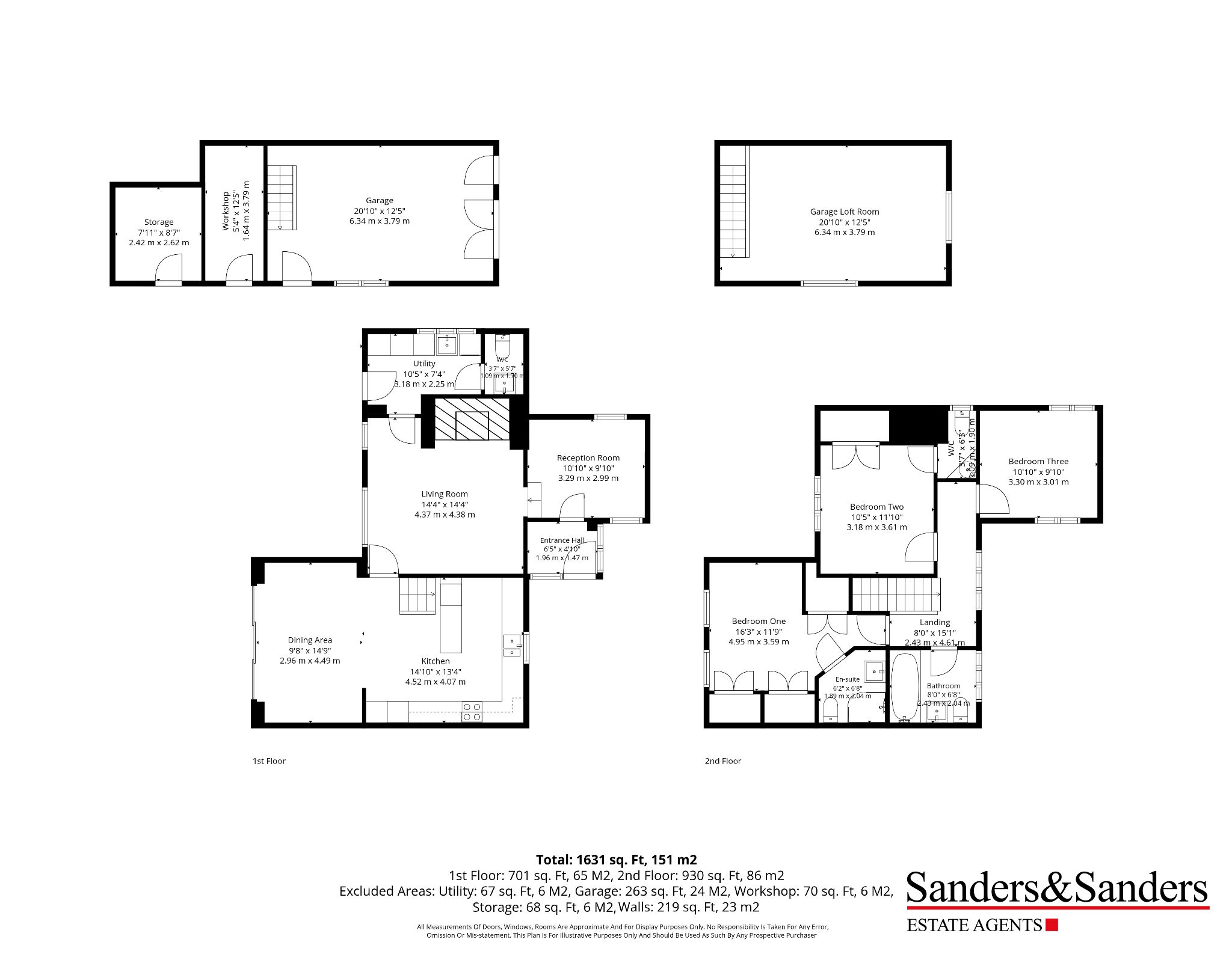 3 bedroom detached house For Sale in Welford-on-avon, Stratford-upon-avon - Floor Plans