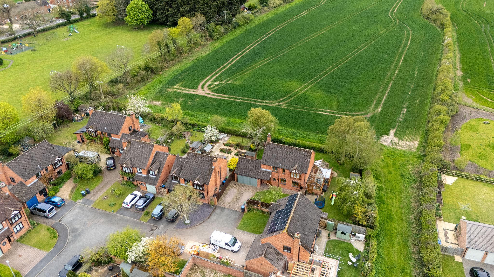  - Ariel shot of location