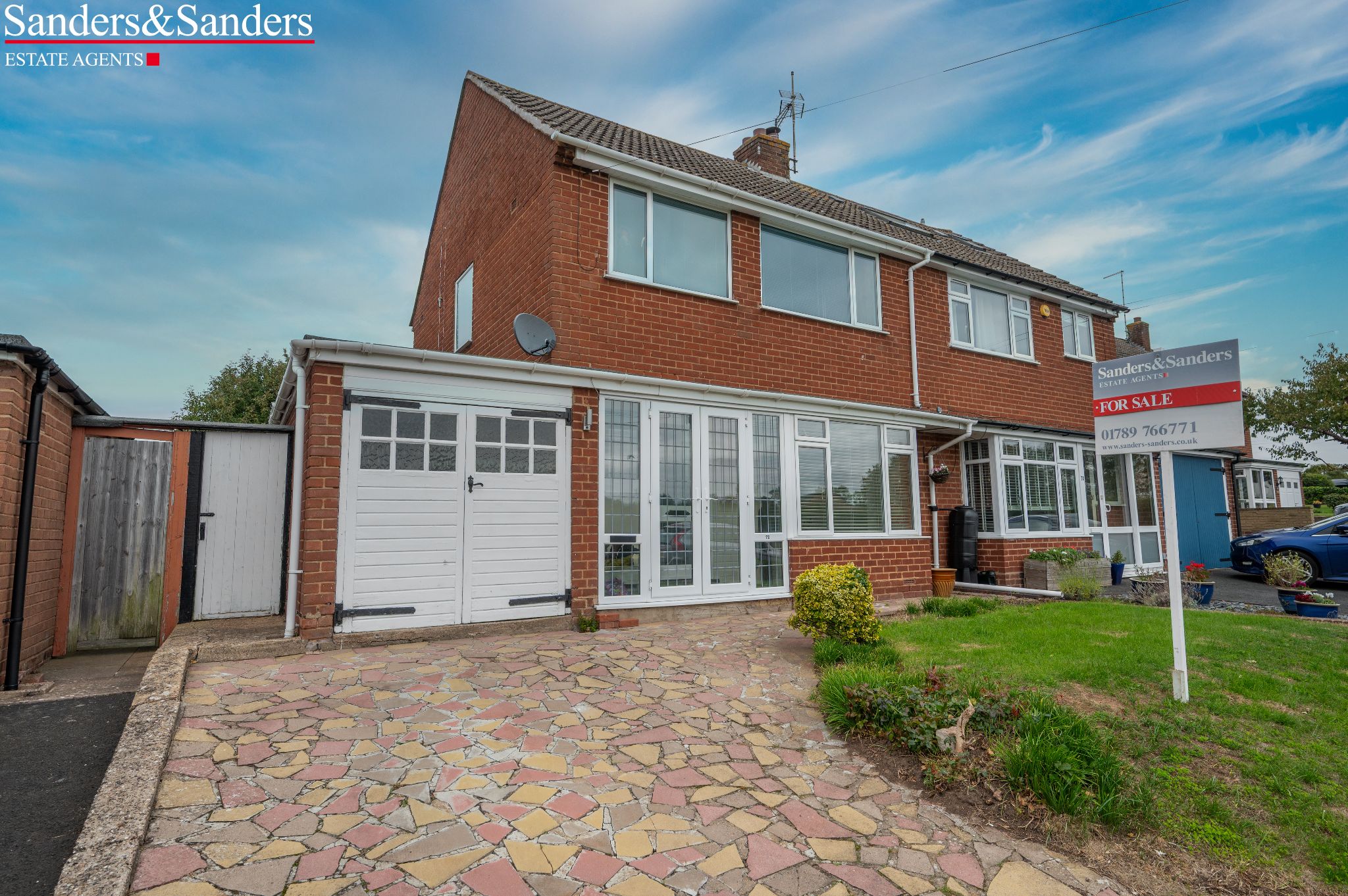 3 bedroom semi-detached house SSTC in Great Alne, Alcester - Photograph 1